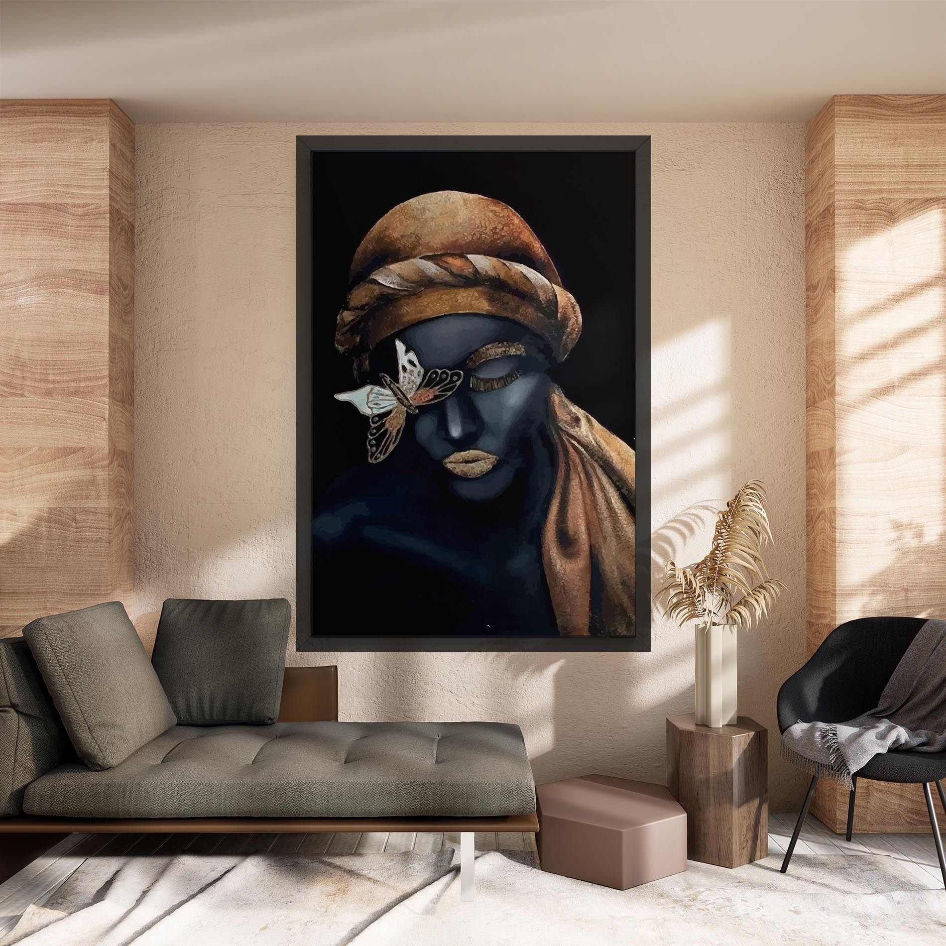 Butterfly Lady mockup 8