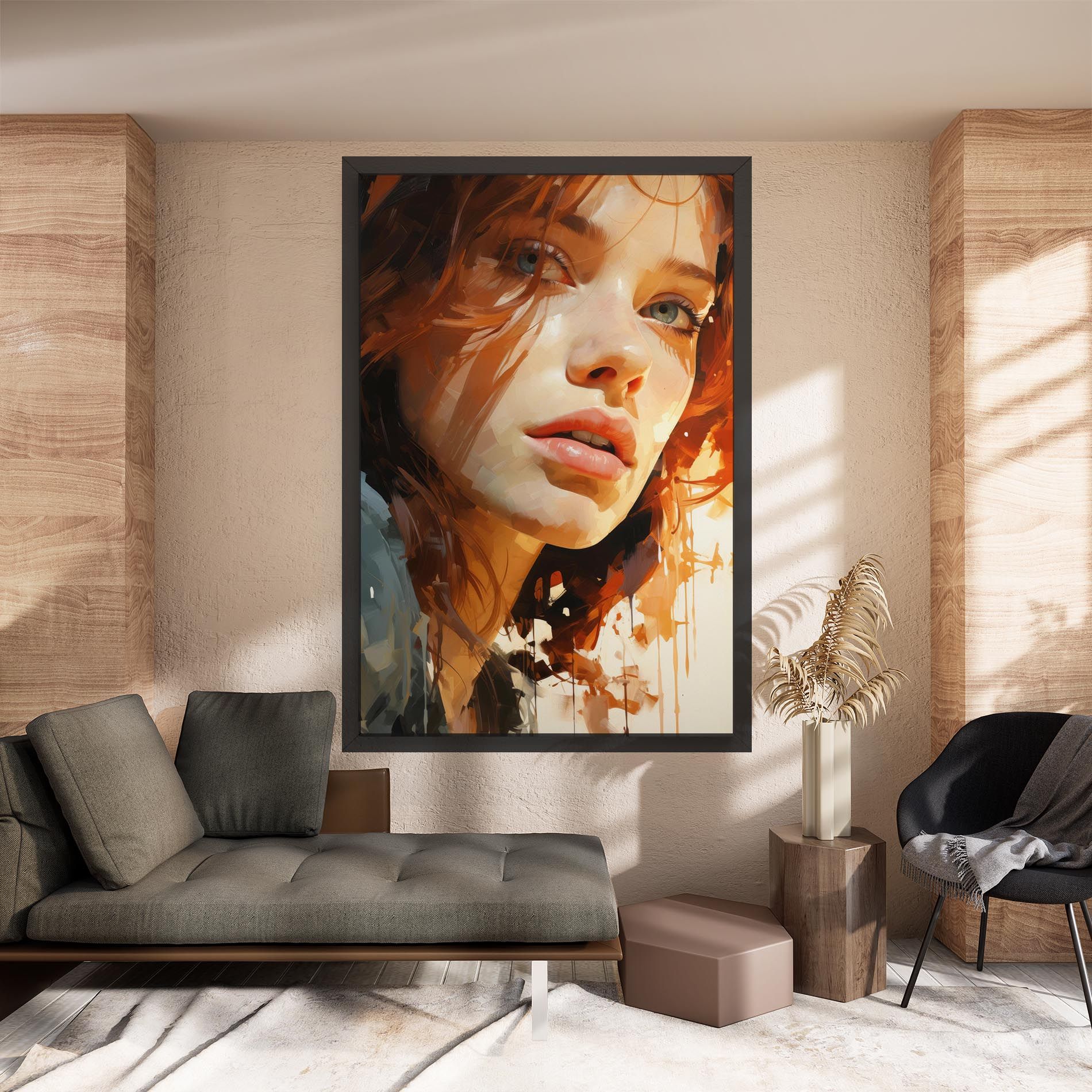 Pretty Woman Portrait mockup 8