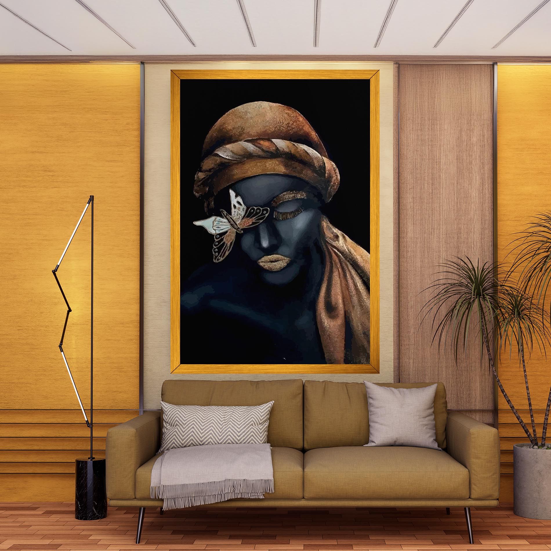 Butterfly Lady mockup 9