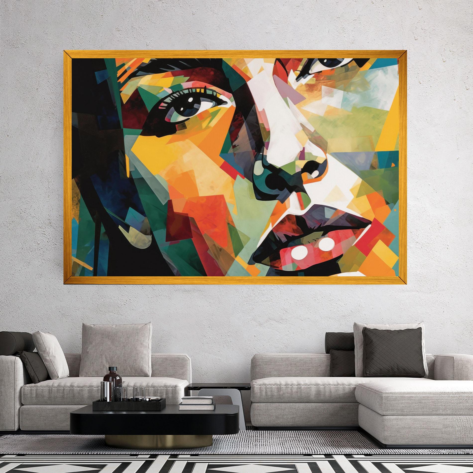 Tablou Canvas Neoexpressionism mockup 2