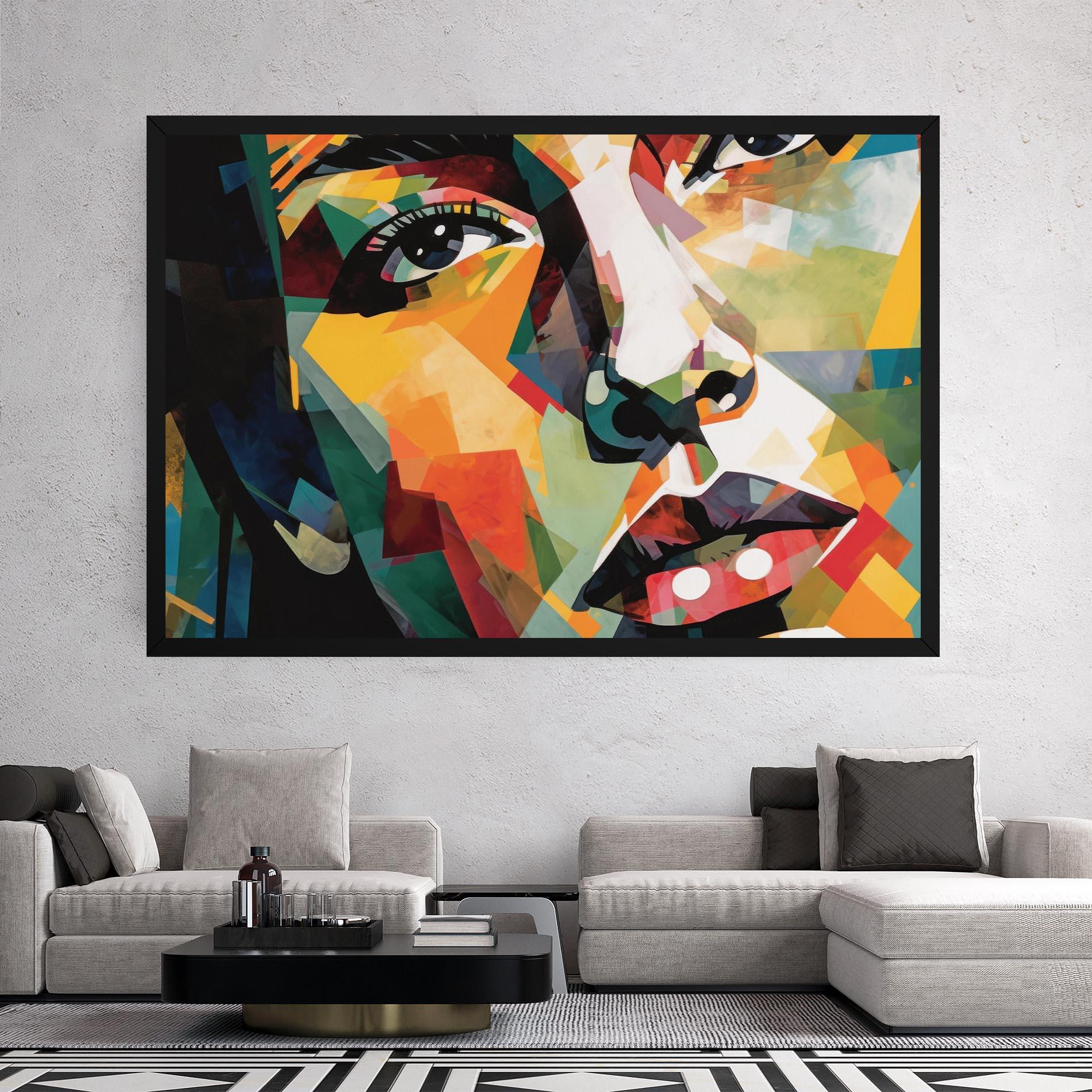 Tablou Canvas Neoexpressionism mockup 2