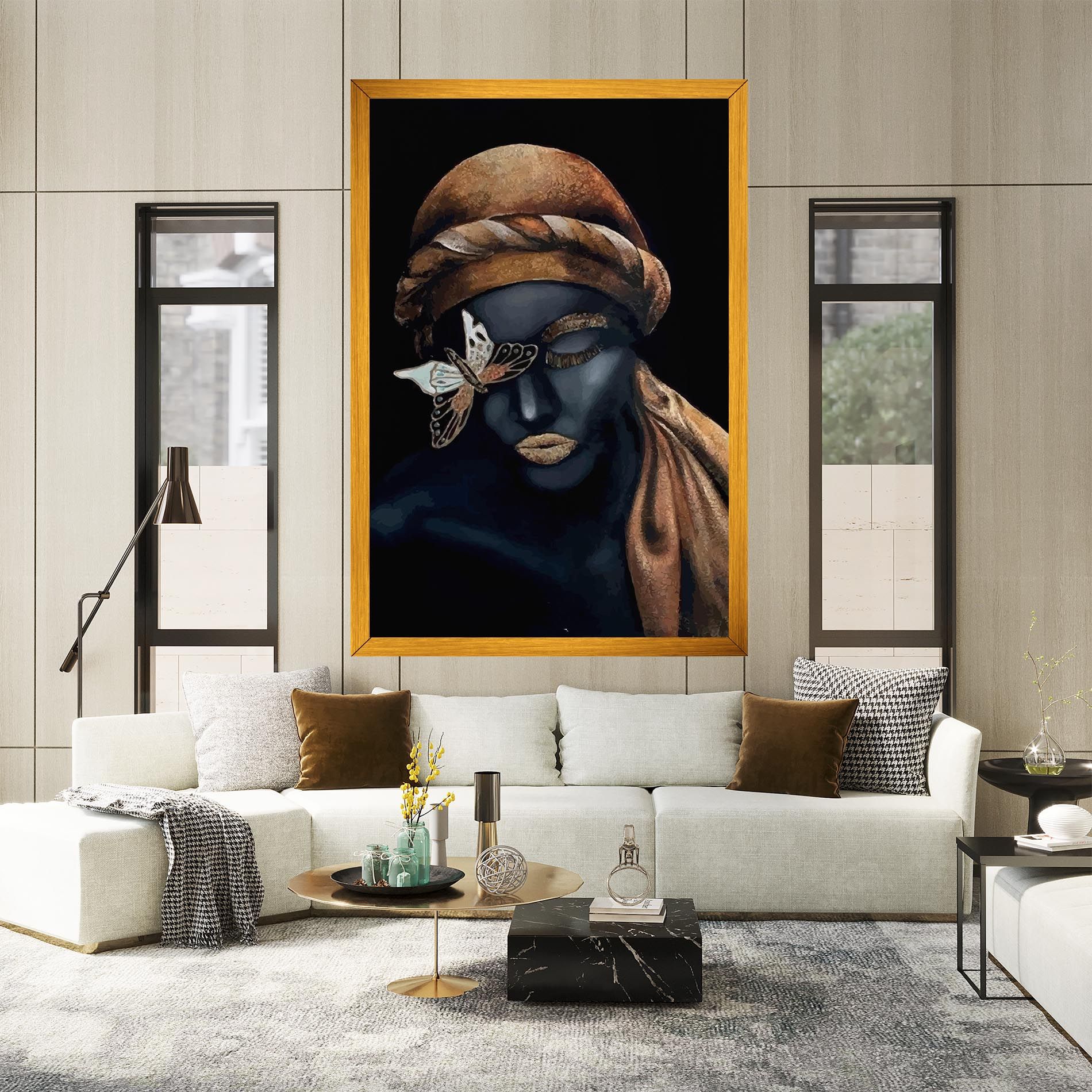 Butterfly Lady mockup 2