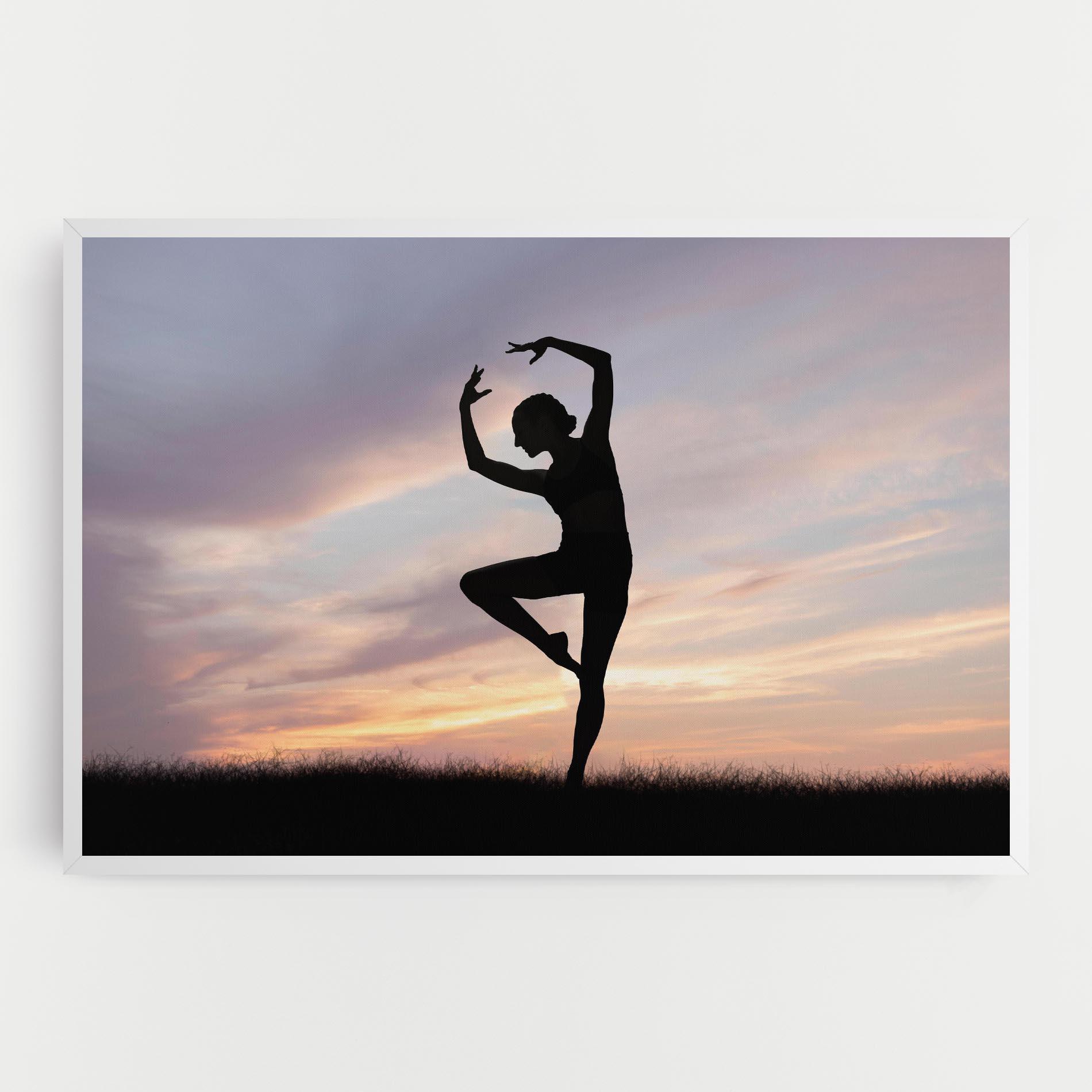 Tablou Canvas Purple Sky Posing mockup 0