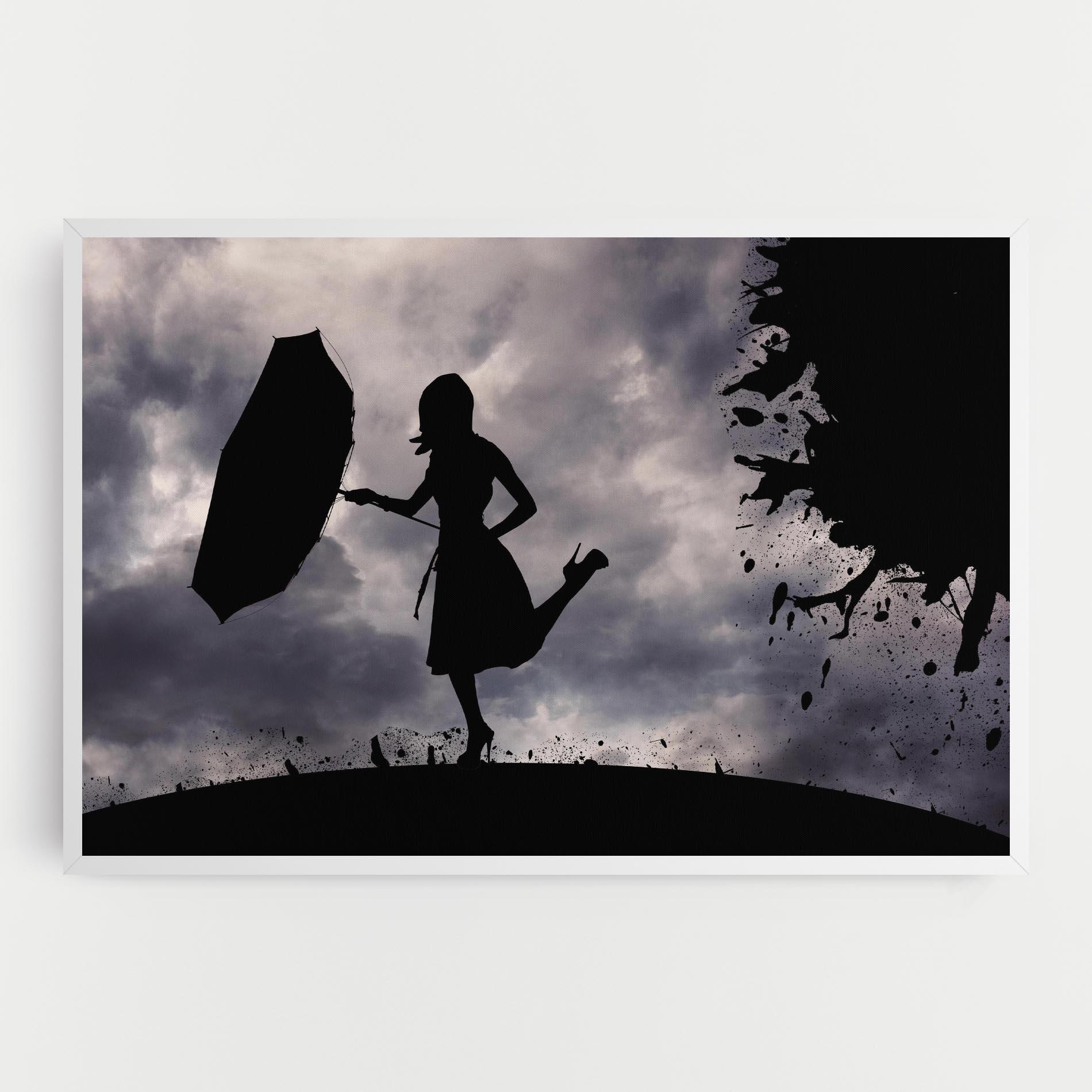 Tablou Canvas Stormy Day mockup 0