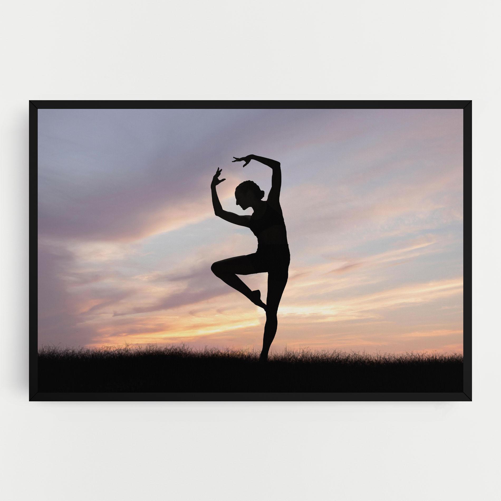 Tablou Canvas Purple Sky Posing mockup 0