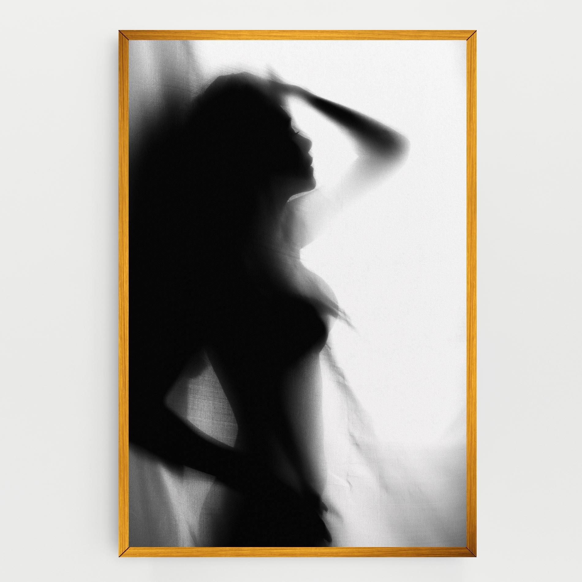 Tablou Canvas Blurred Girl mockup 0