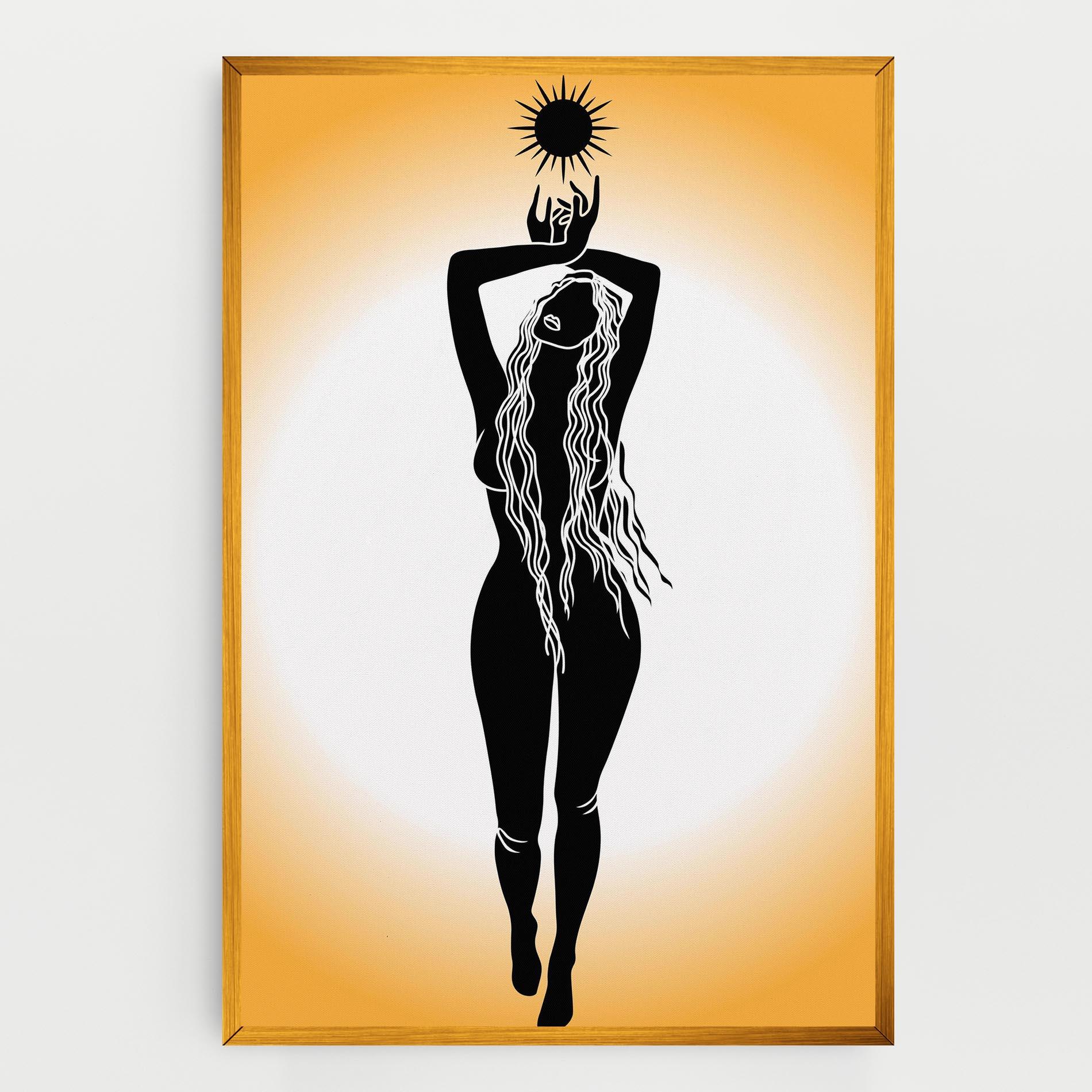 Tablou Canvas Mistic Woman mockup 0