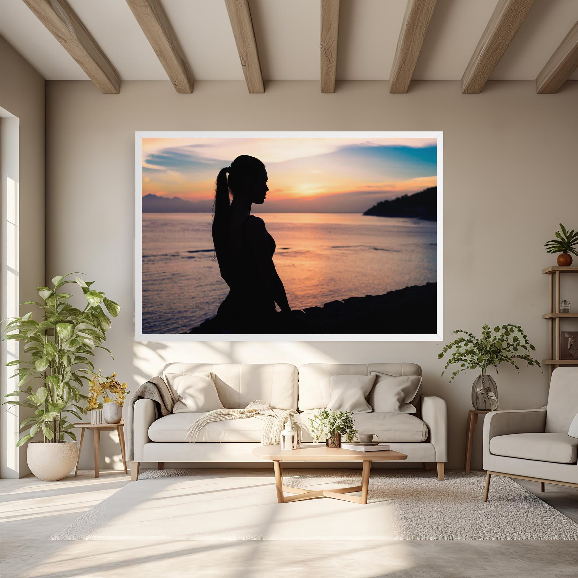 Tablou Canvas Beach Pretty View mockup 6