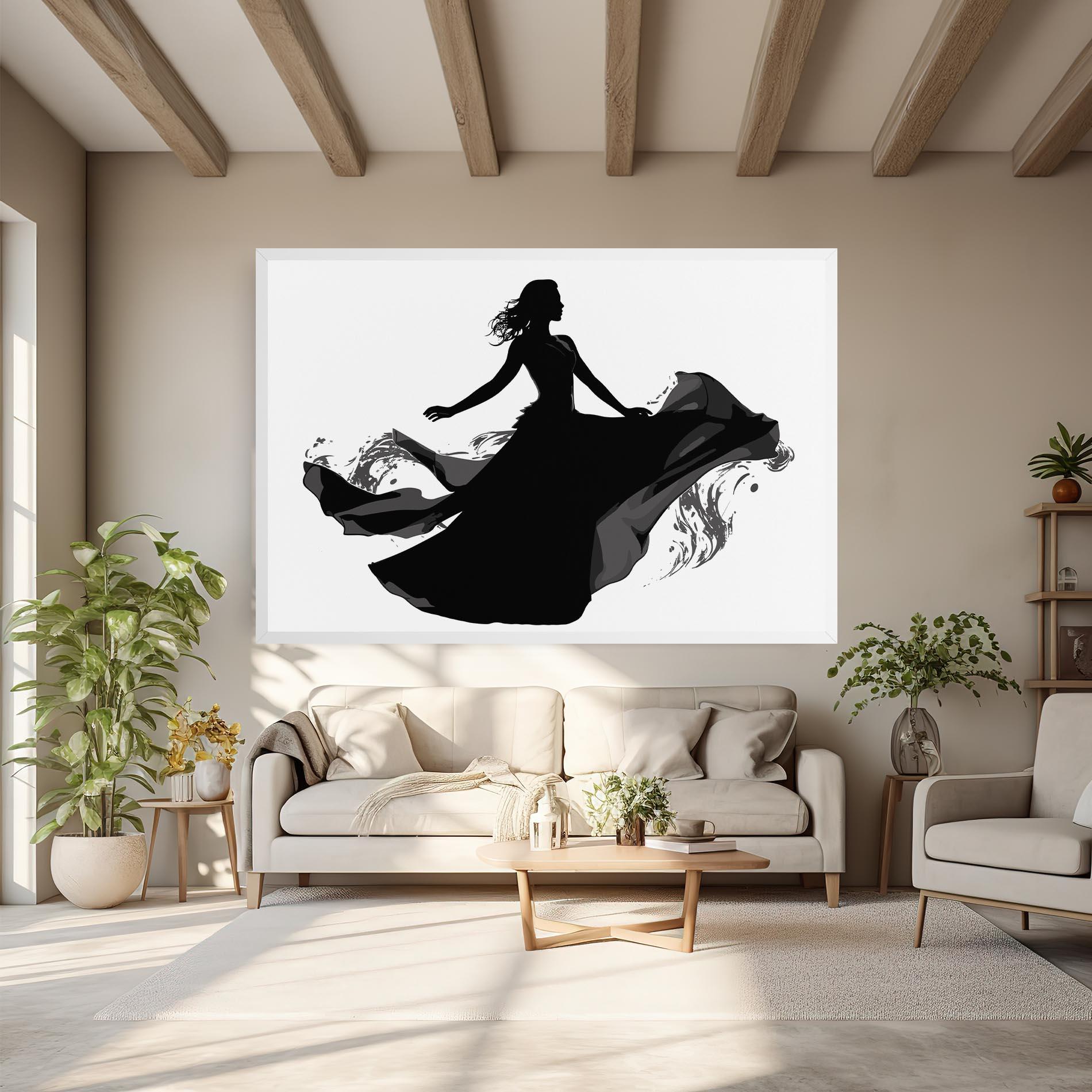 Tablou Canvas Dress Jump mockup 6