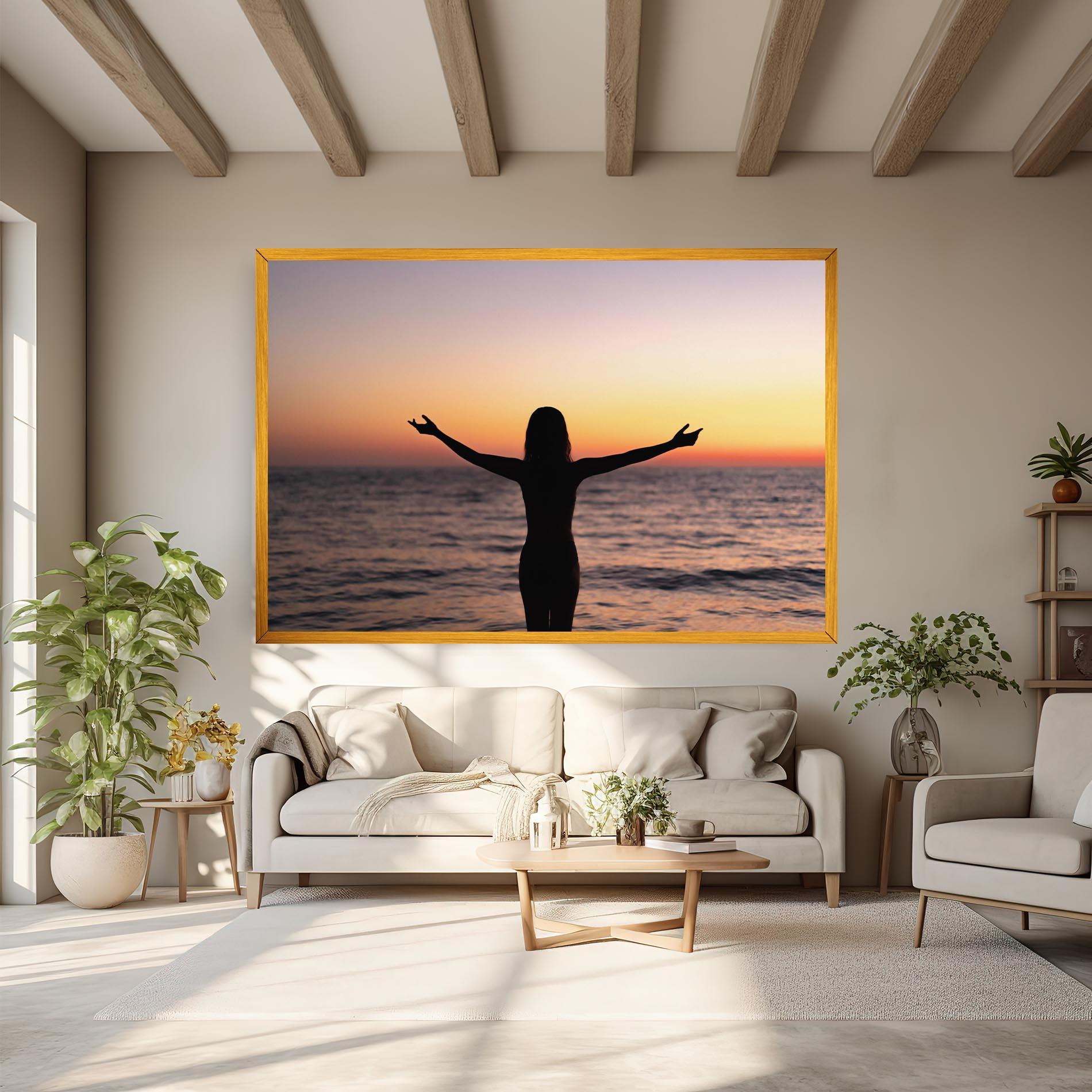 Tablou Canvas Feeling Freedom mockup 6