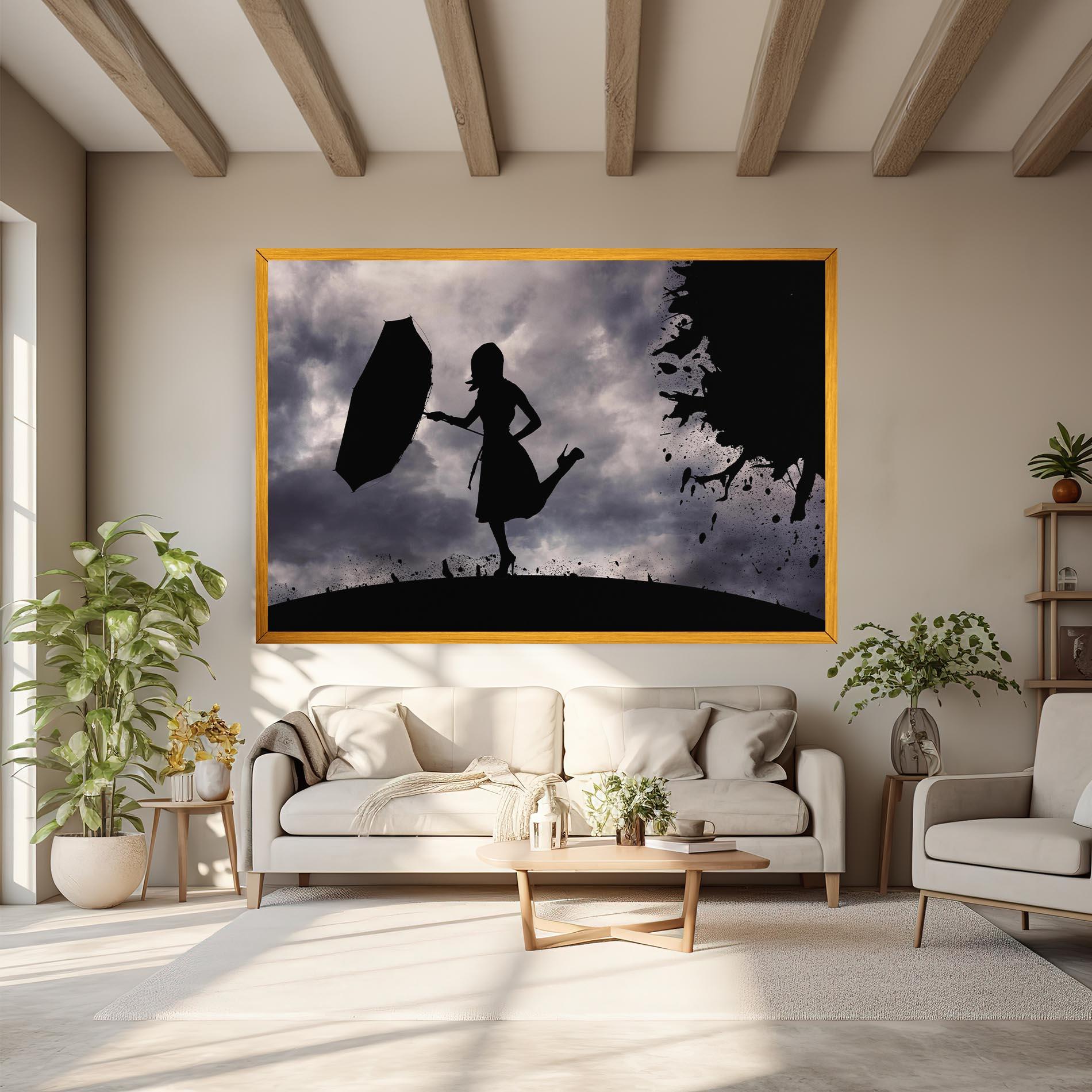 Tablou Canvas Stormy Day mockup 6