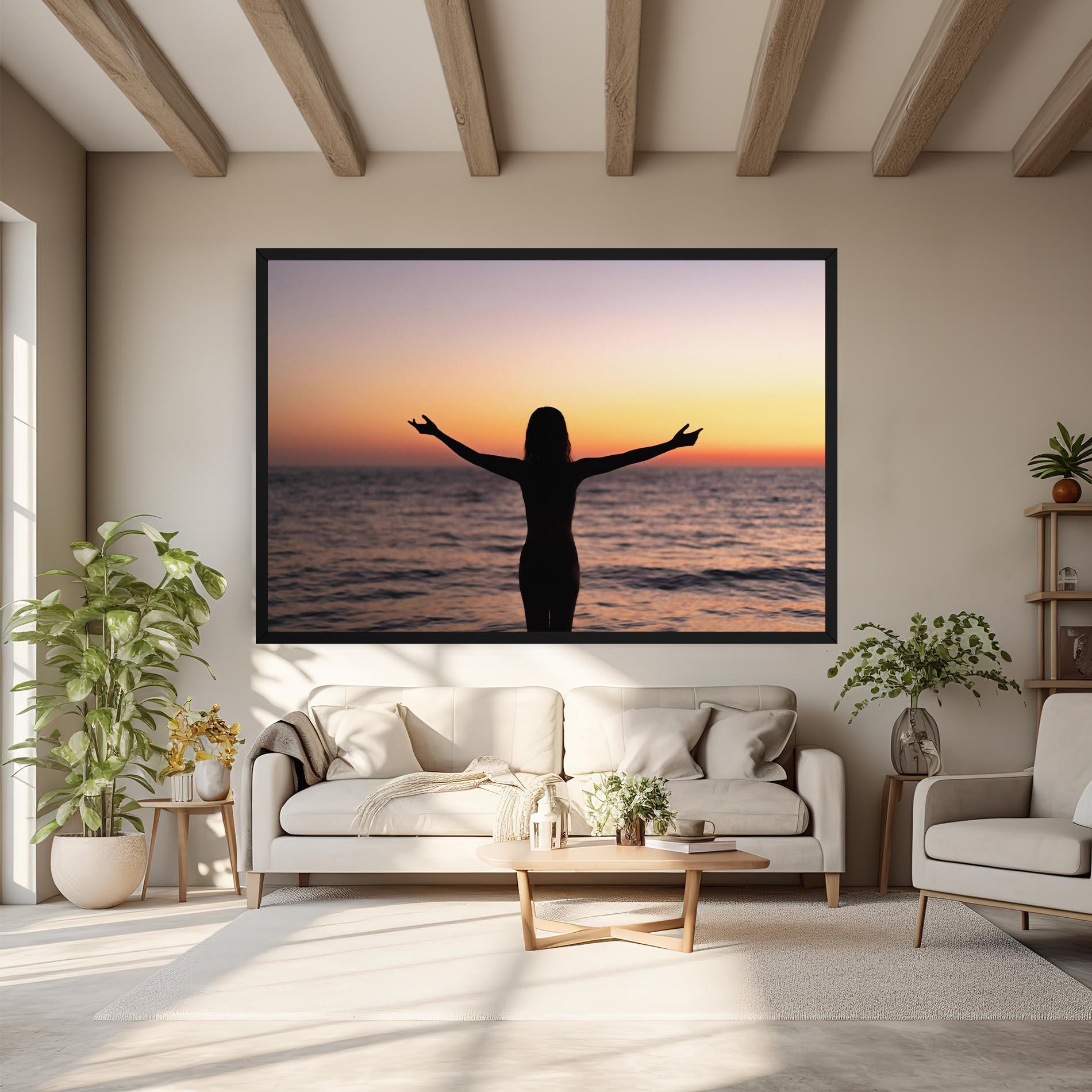 Tablou Canvas Feeling Freedom mockup 6