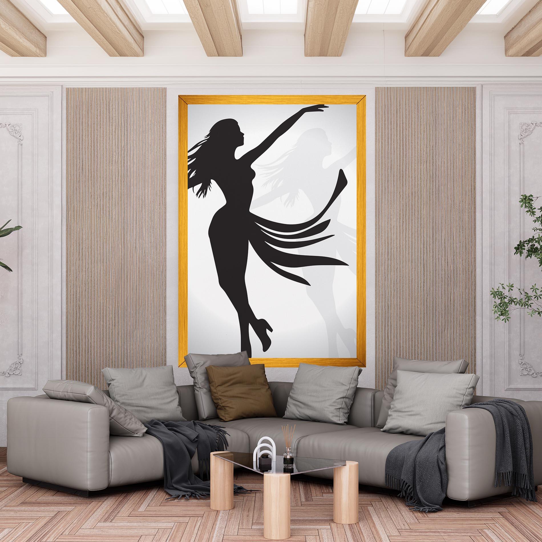 Tablou Canvas Dance Shilouette mockup 6