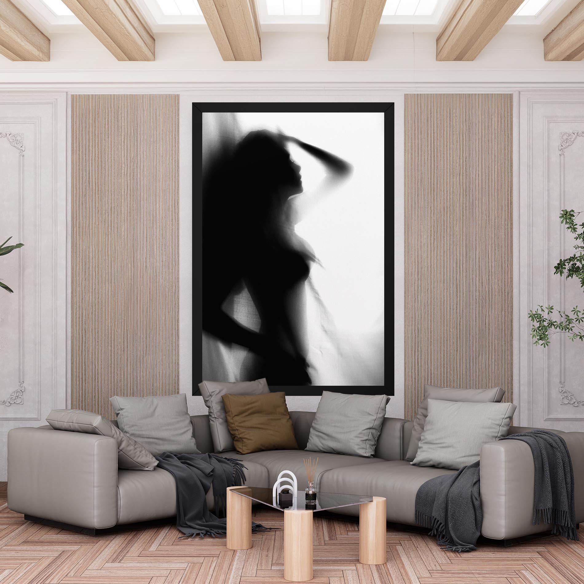 Tablou Canvas Blurred Girl mockup 6