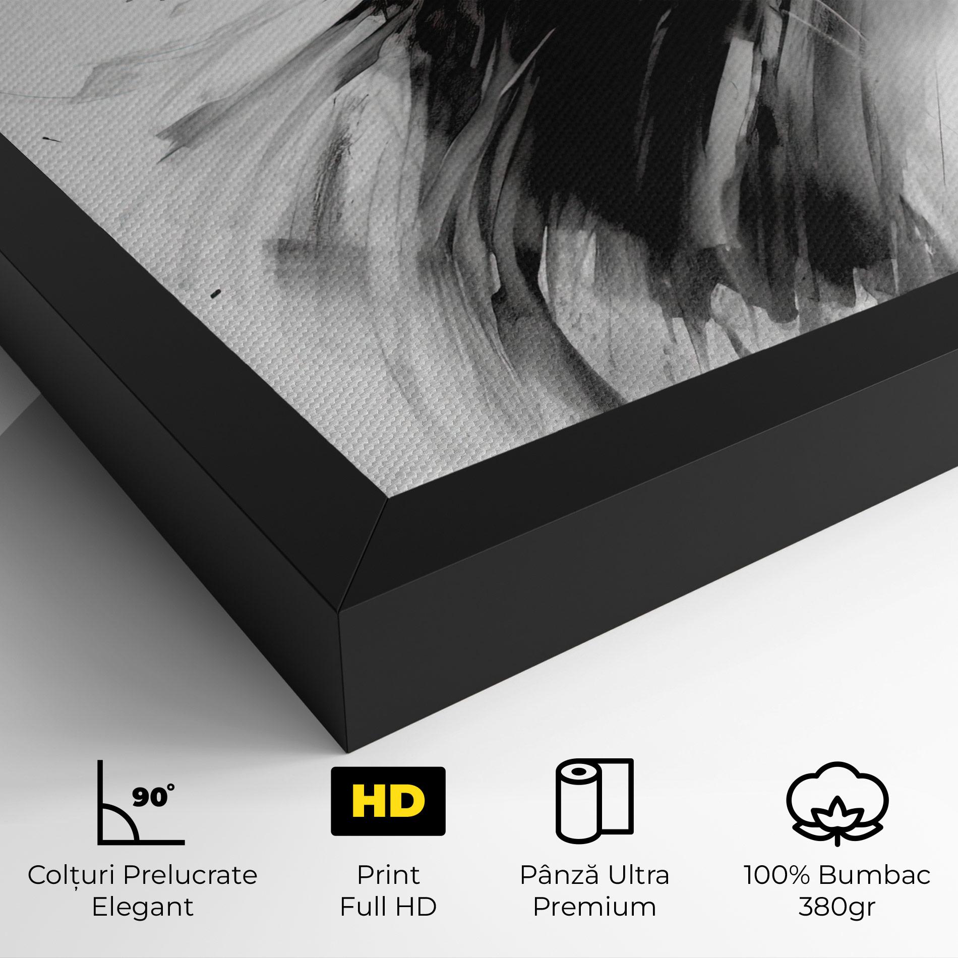 Tablou Canvas Dancing Woman Drawn mockup 4