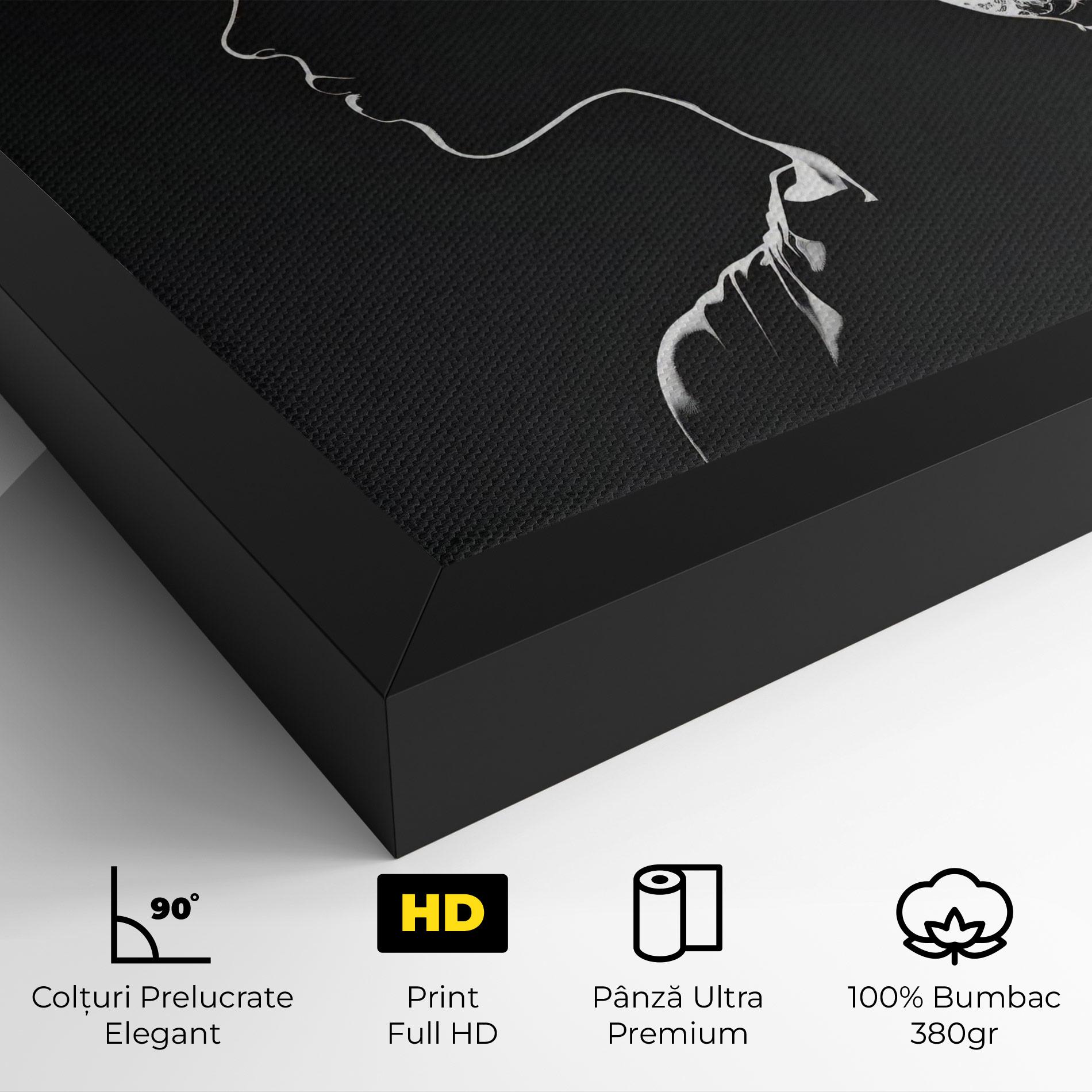 Tablou Canvas Digital Silhouette mockup 4