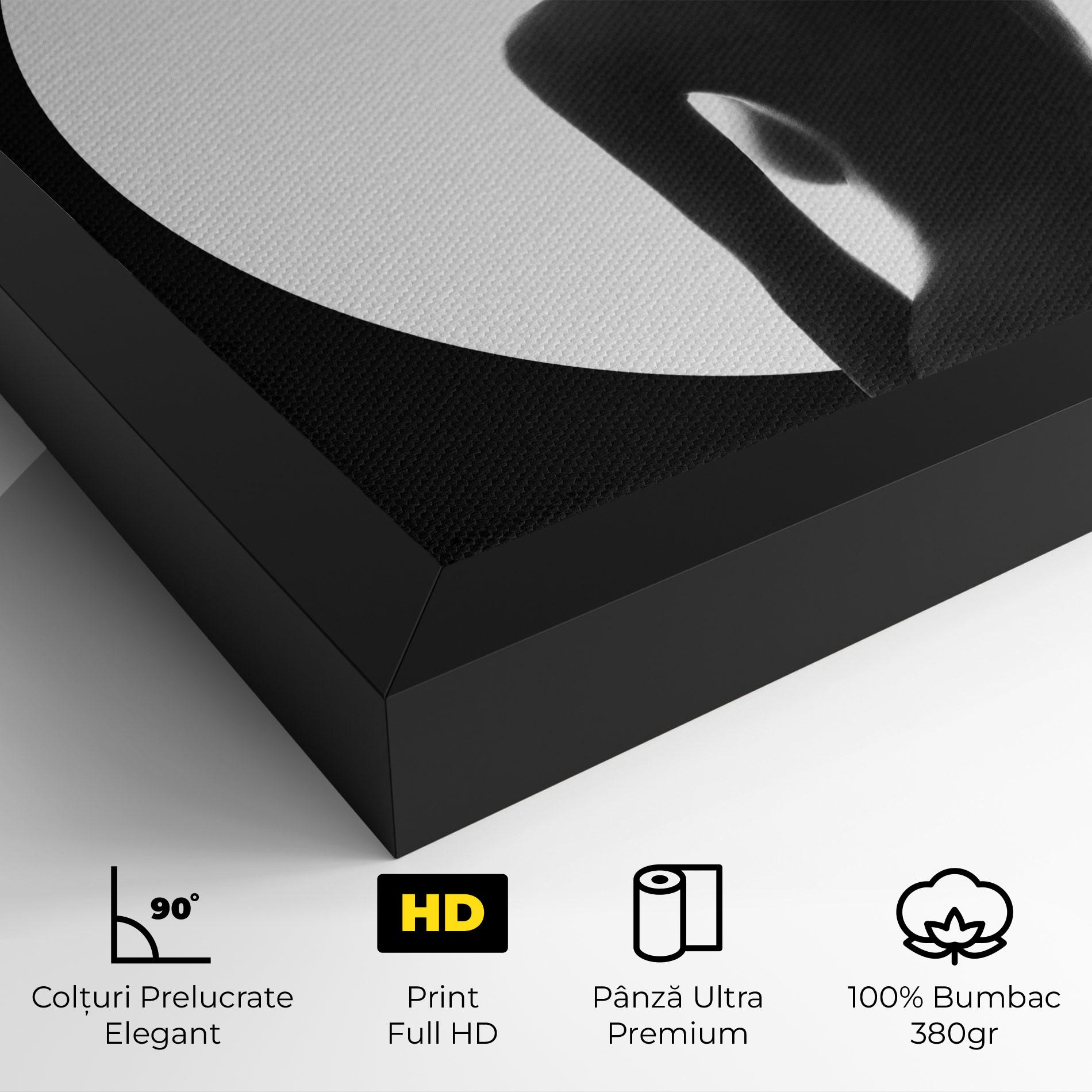 Tablou Canvas Woman Body Circle mockup 4