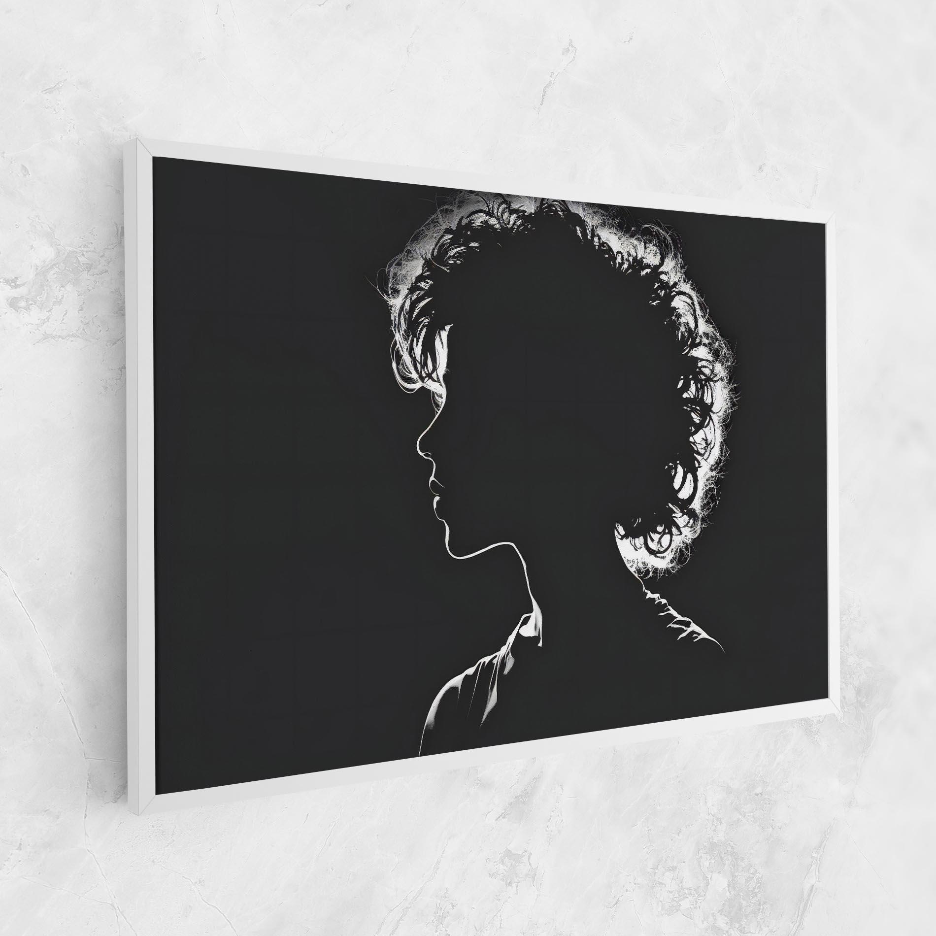 Tablou Canvas Digital Silhouette mockup 1