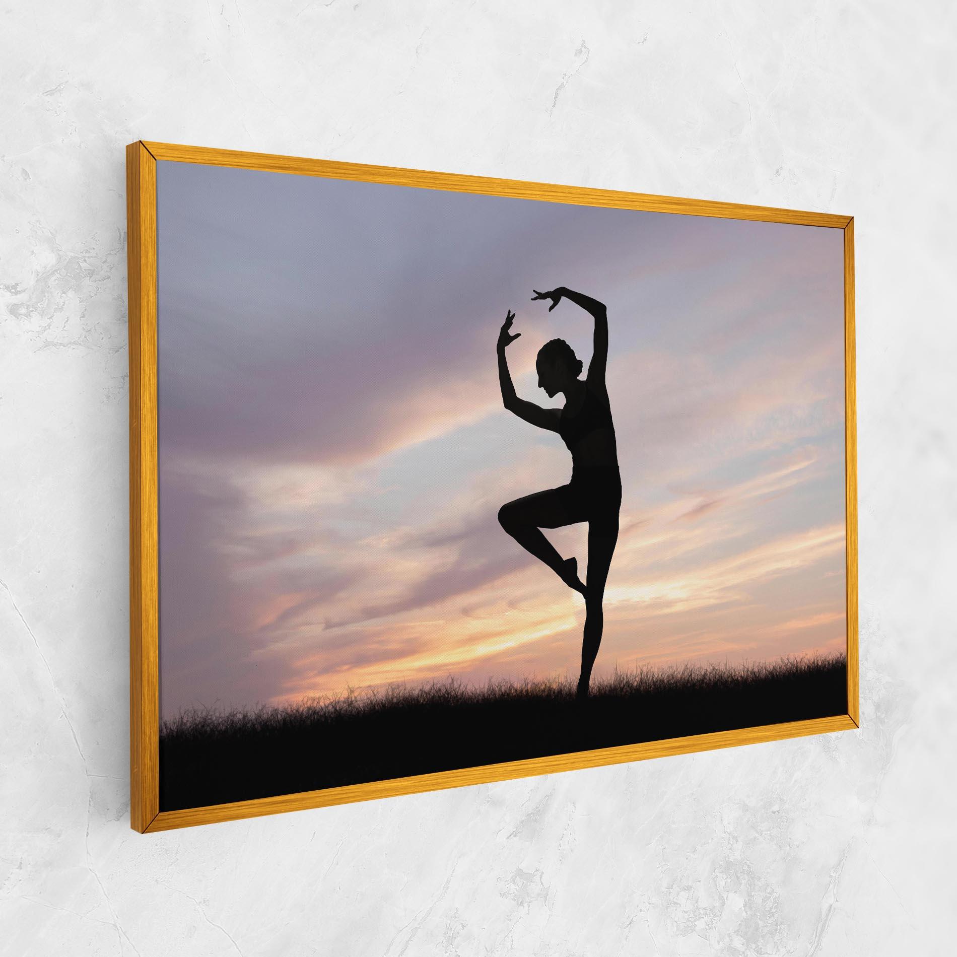 Tablou Canvas Purple Sky Posing mockup 1