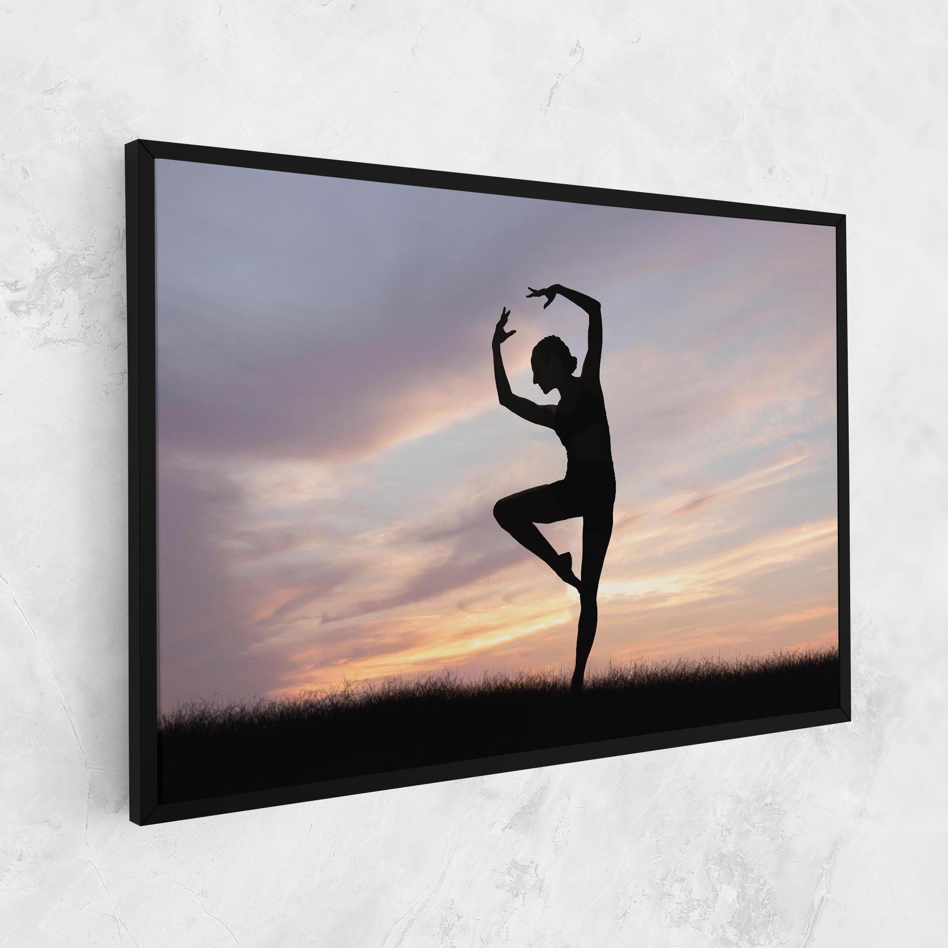Tablou Canvas Purple Sky Posing mockup 1