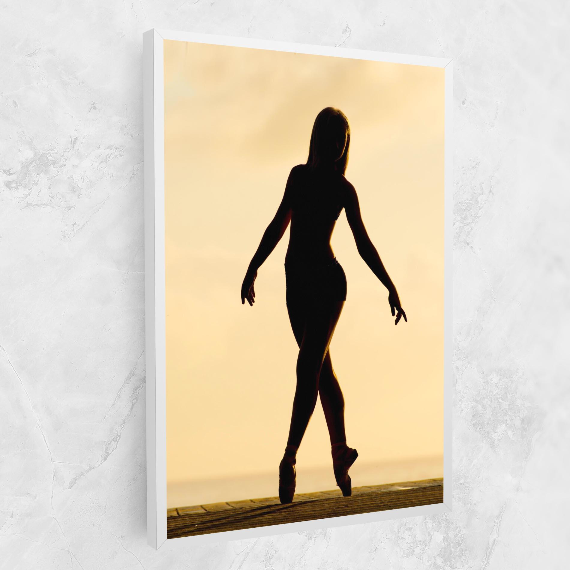 Tablou Canvas Ballet On Cream mockup 1