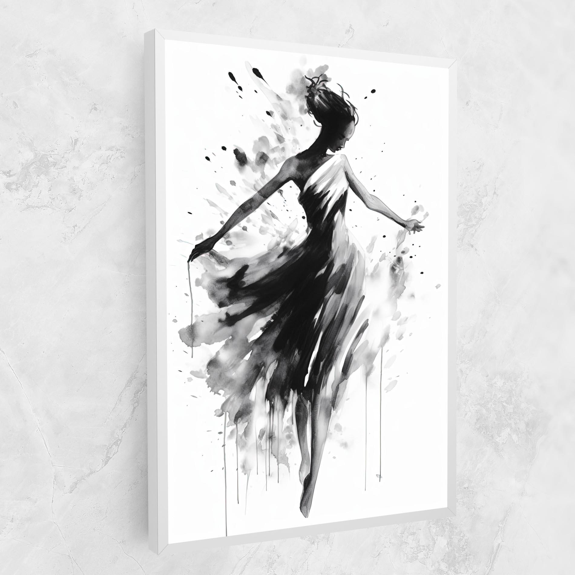 Tablou Canvas Beautiful Dancing Woman mockup 1