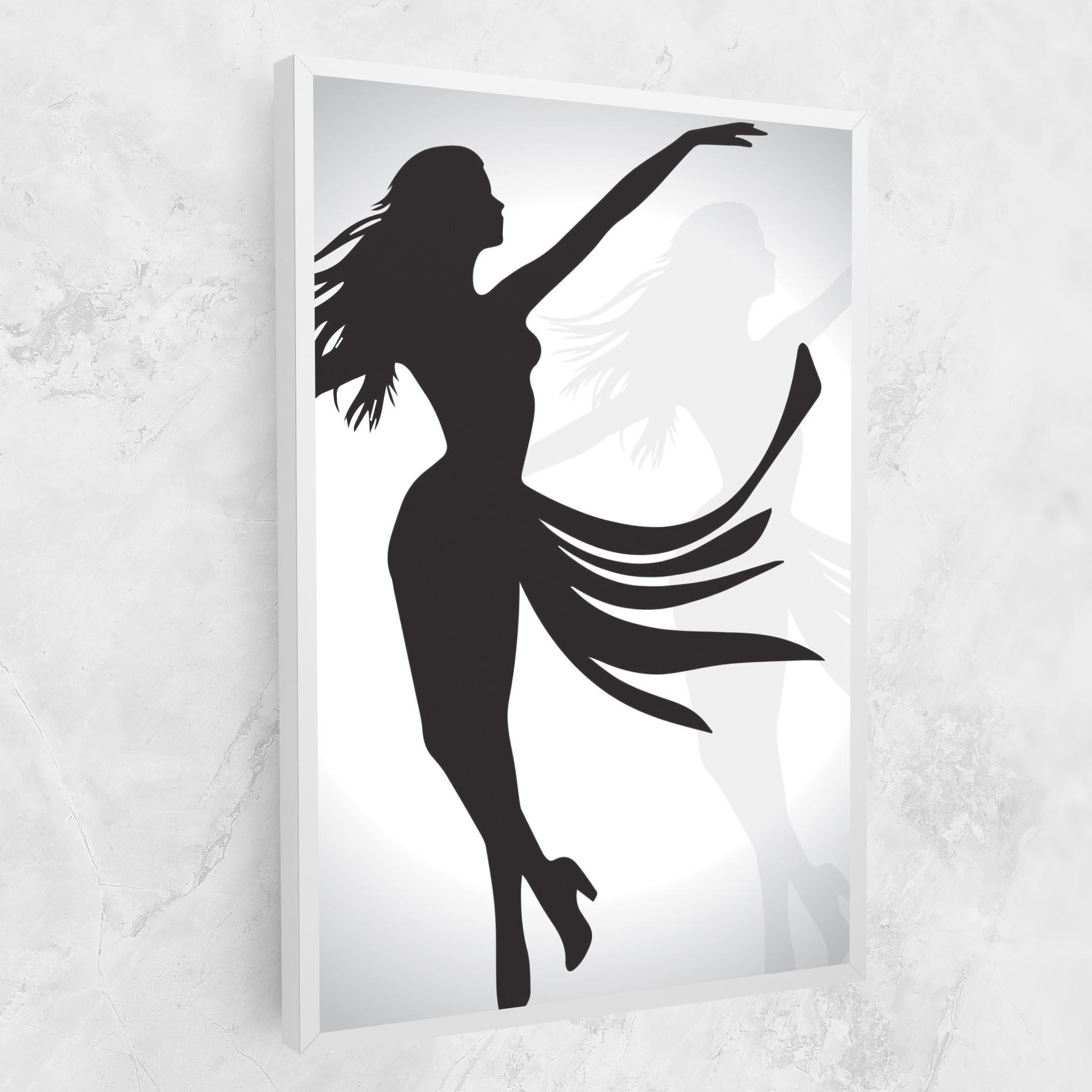 Tablou Canvas Dance Shilouette mockup 1