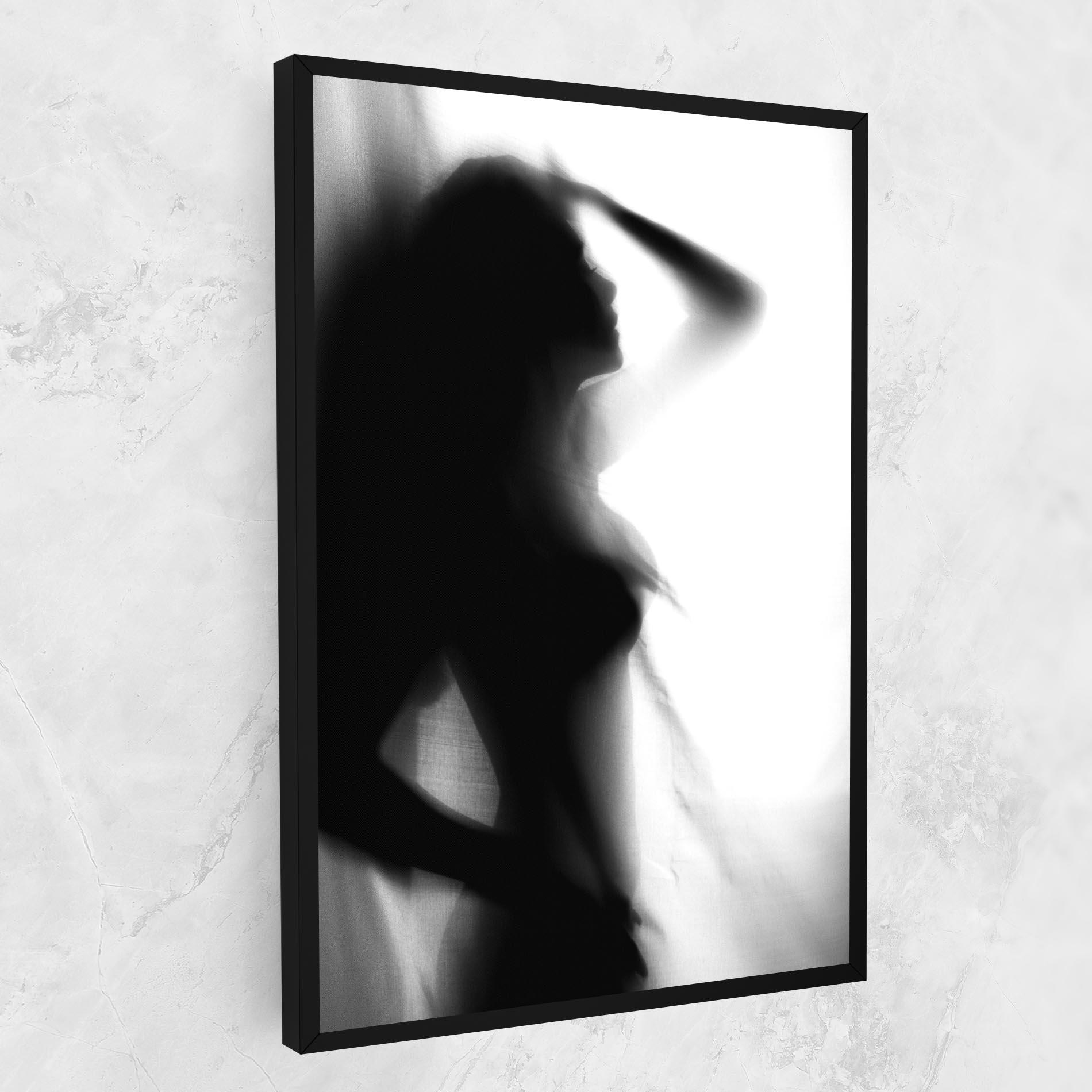 Tablou Canvas Blurred Girl mockup 1