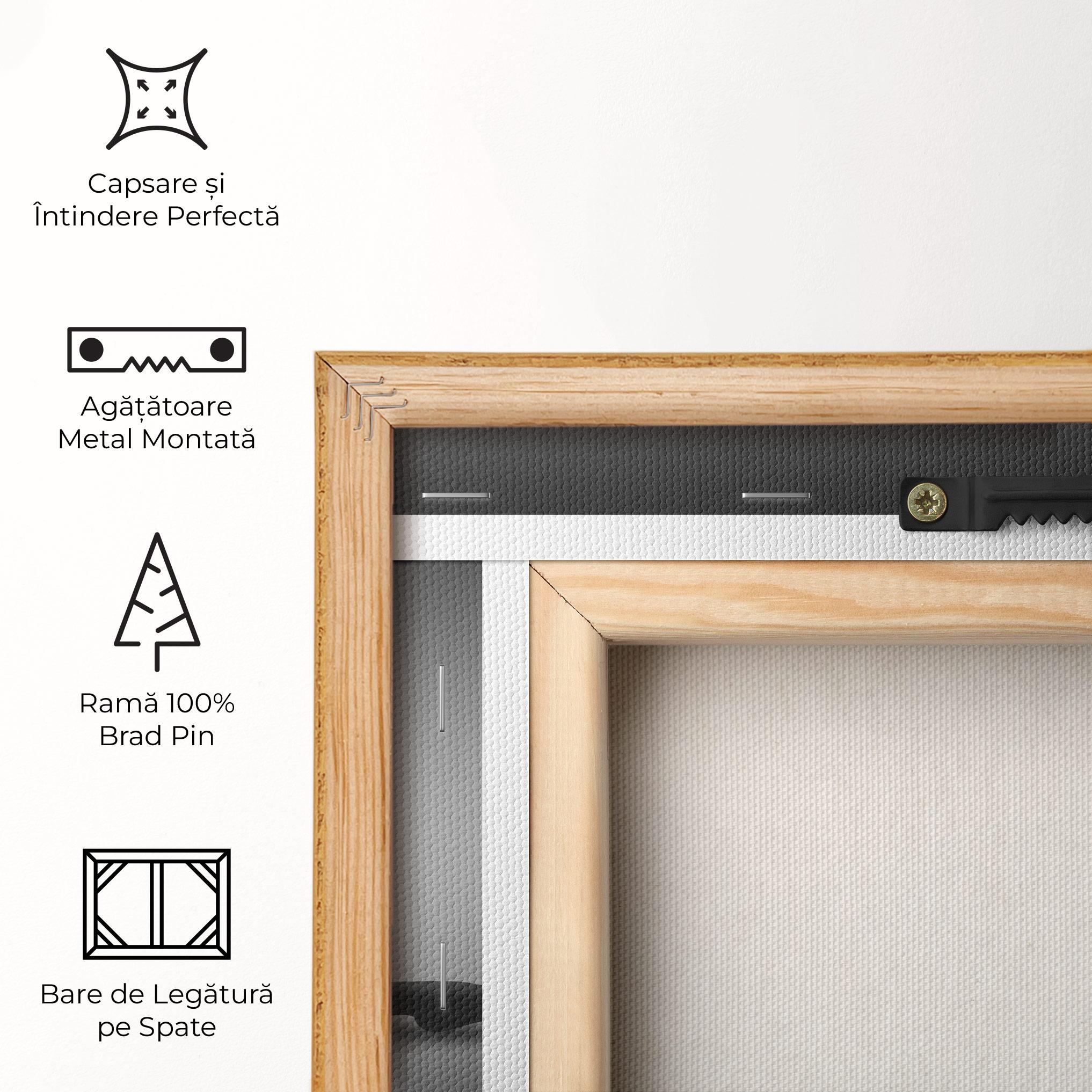 Tablou Canvas 3d Black Female mockup 5