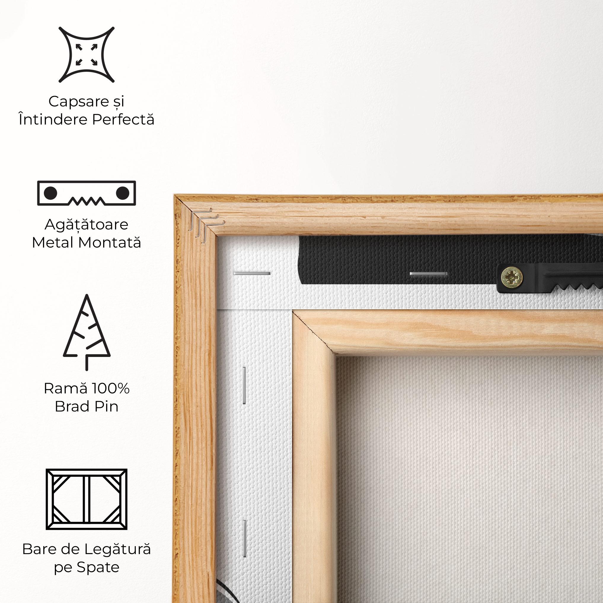 Tablou Canvas Black Woman Shilouette mockup 5