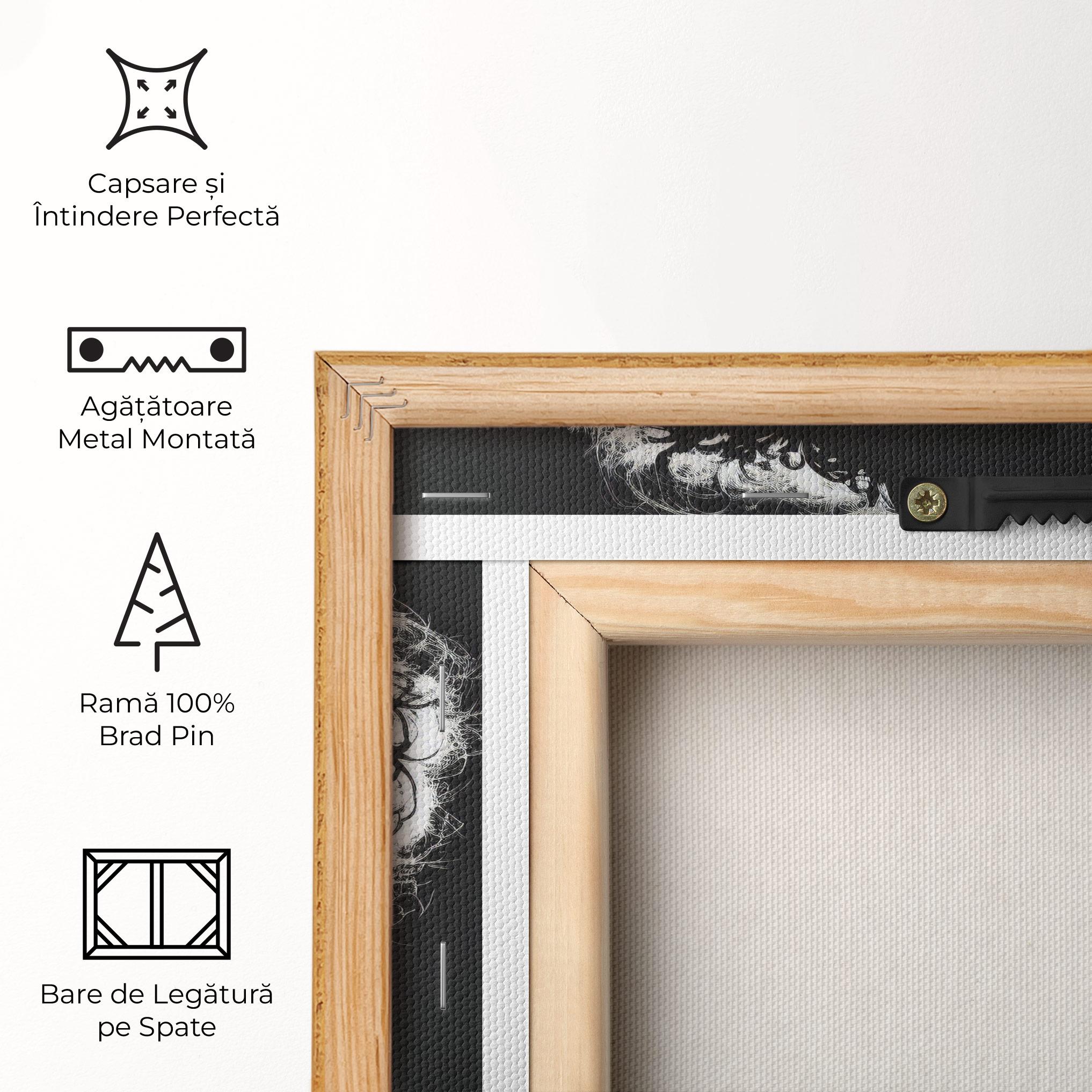 Tablou Canvas Digital Silhouette mockup 5
