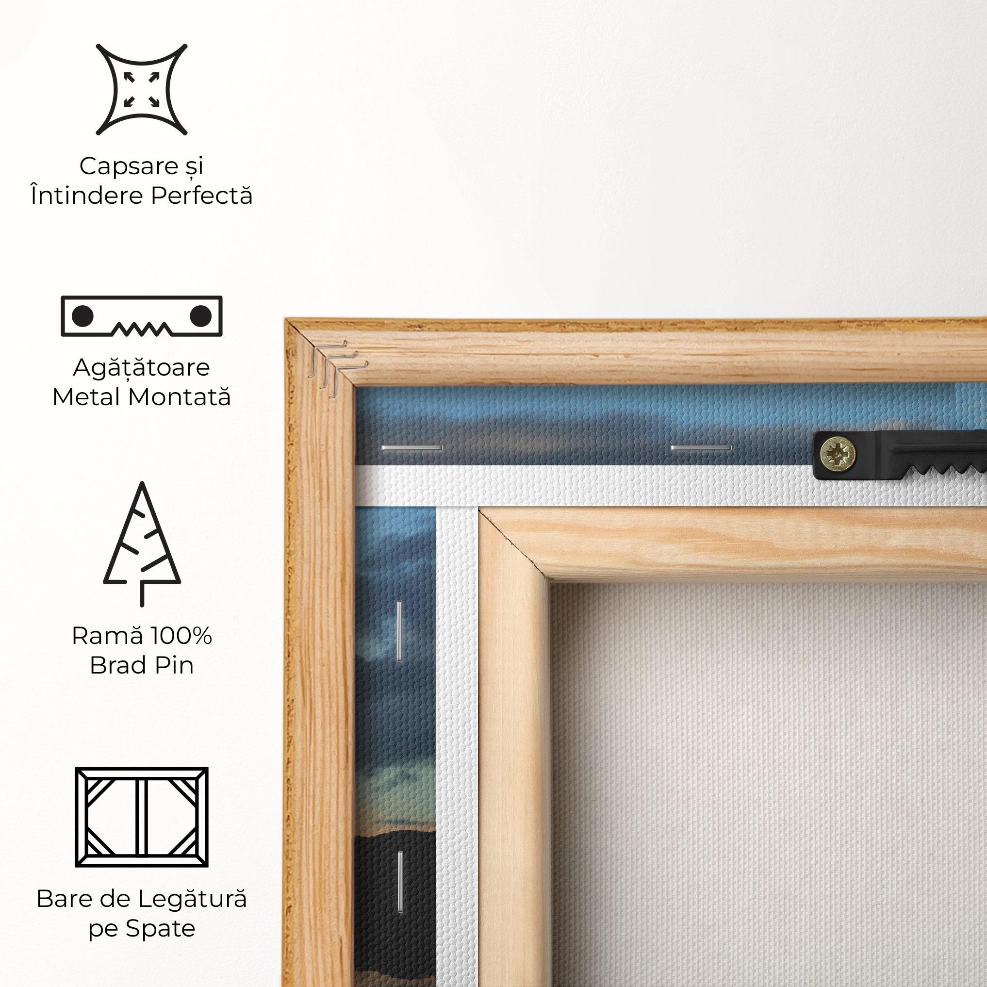 Tablou Canvas Little Girl Jumping mockup 5