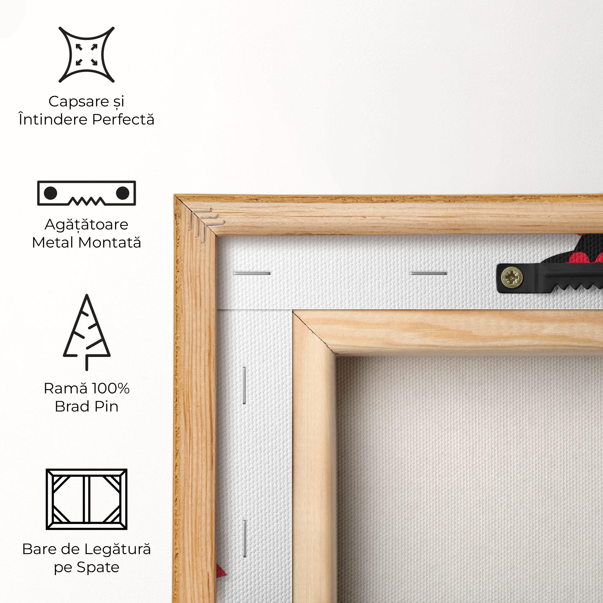 Tablou Canvas Pink Outfit Woman mockup 5