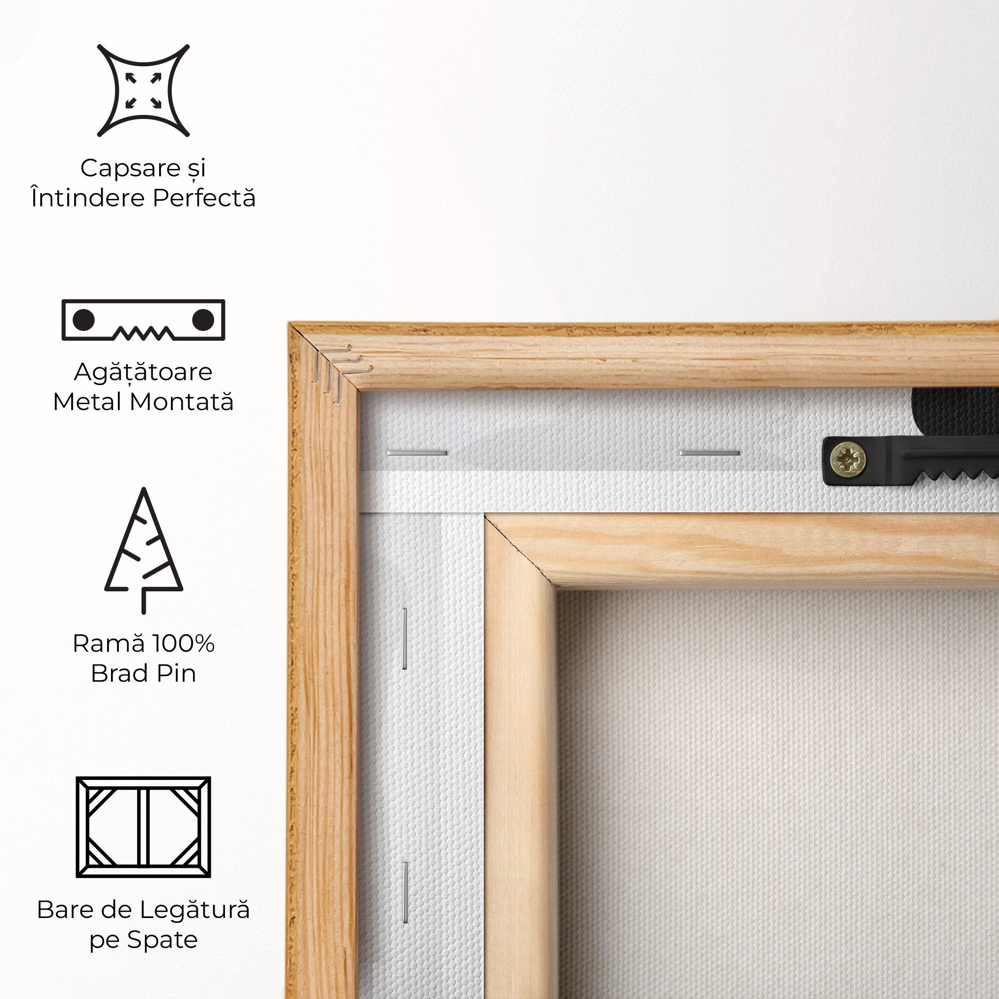 Tablou Canvas Silhouette Lady mockup 5