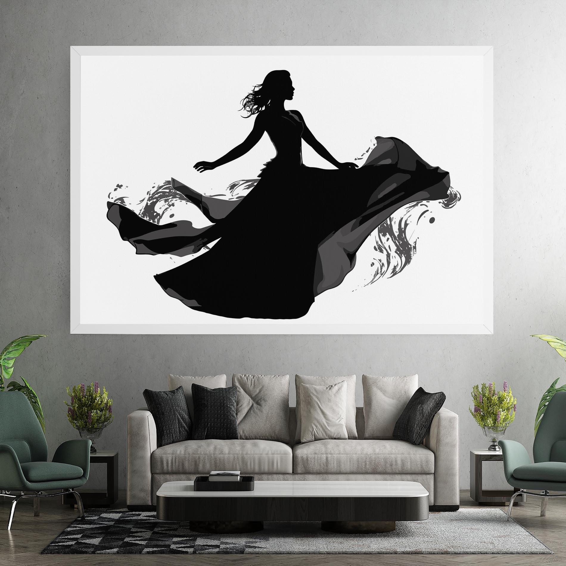 Tablou Canvas Dress Jump mockup 7