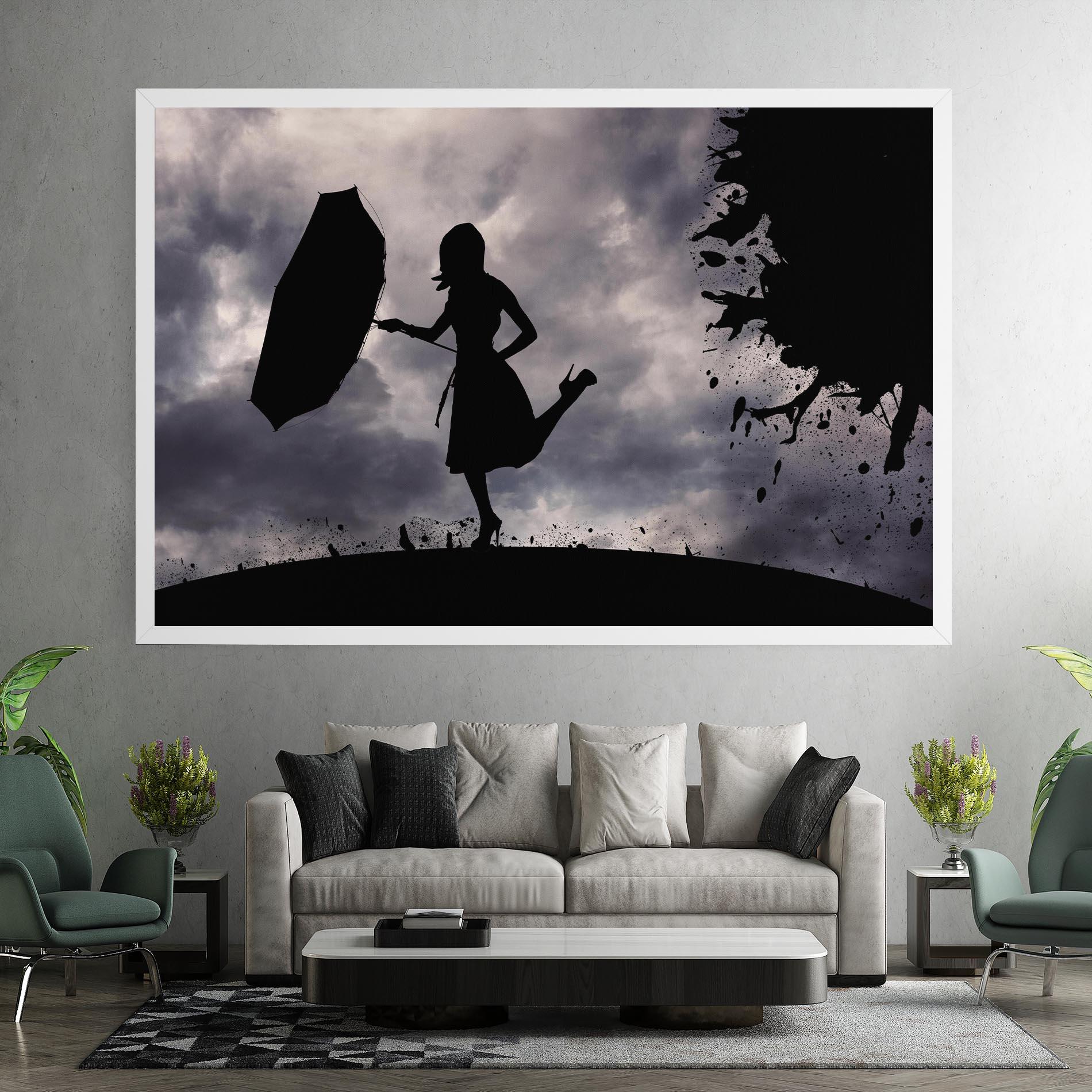 Tablou Canvas Stormy Day mockup 7
