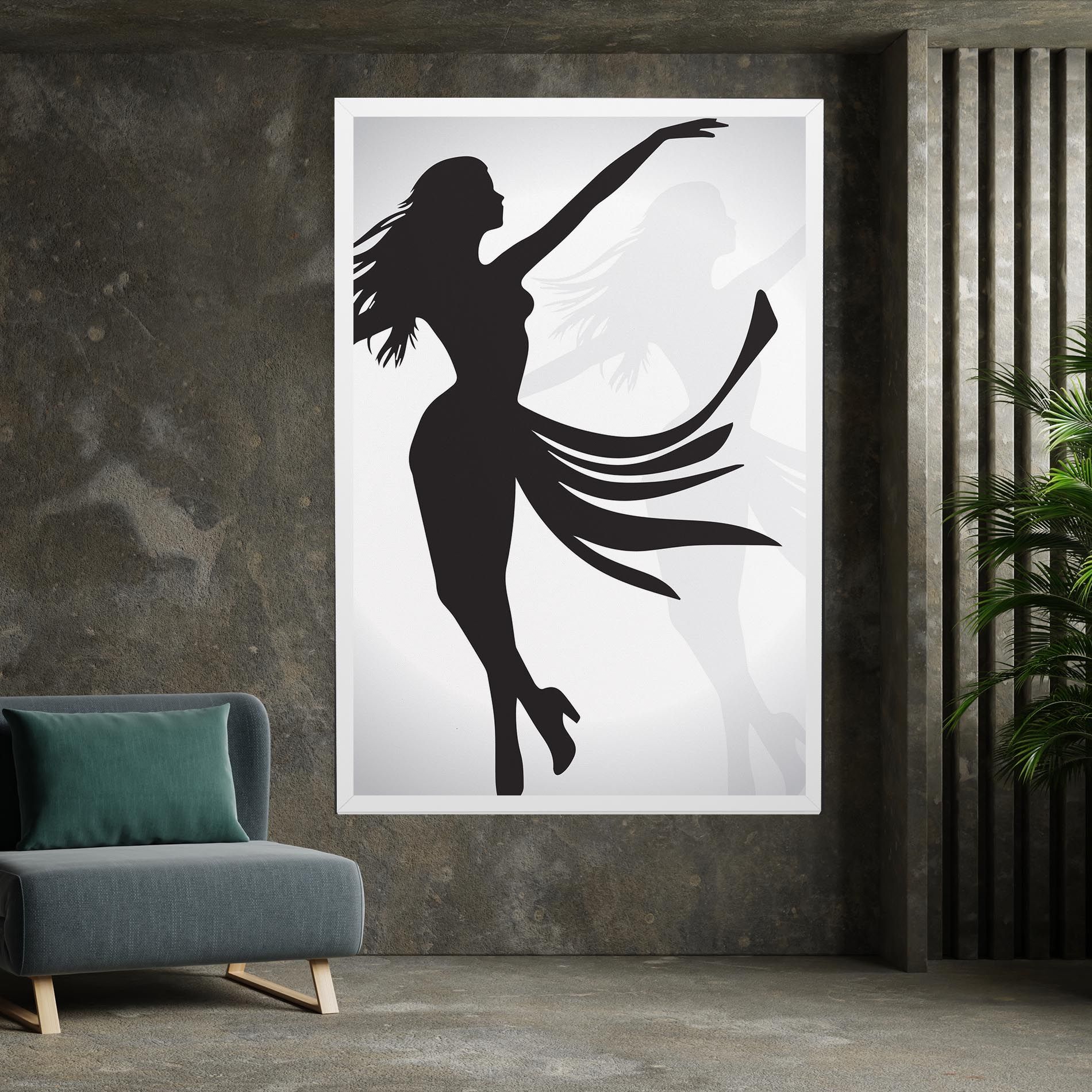 Dance Shilouette mockup 7