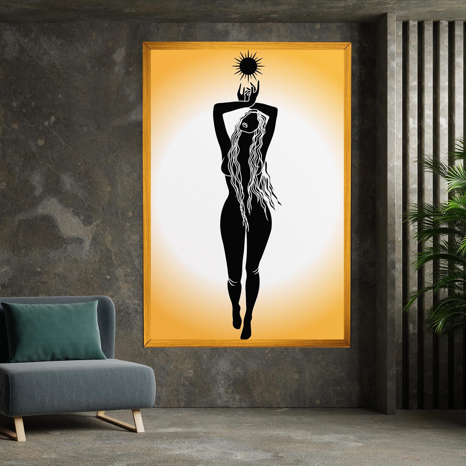 Tablou Canvas Mistic Woman mockup 7