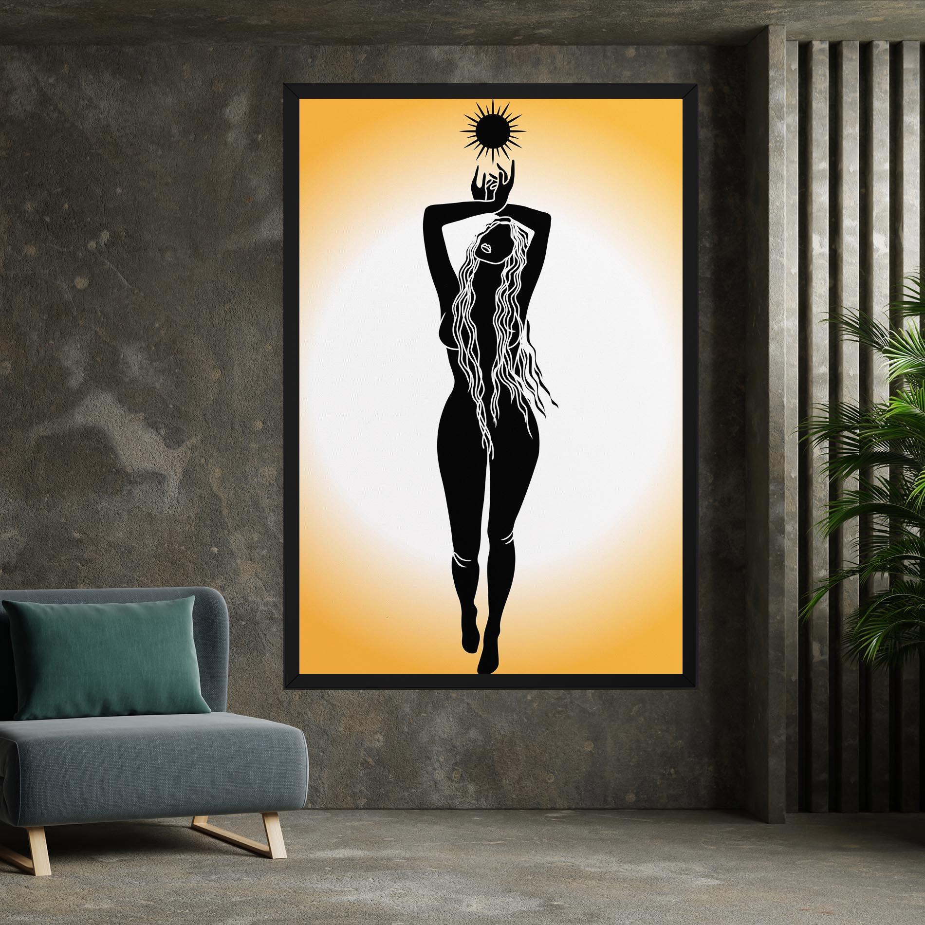 Tablou Canvas Mistic Woman mockup 7