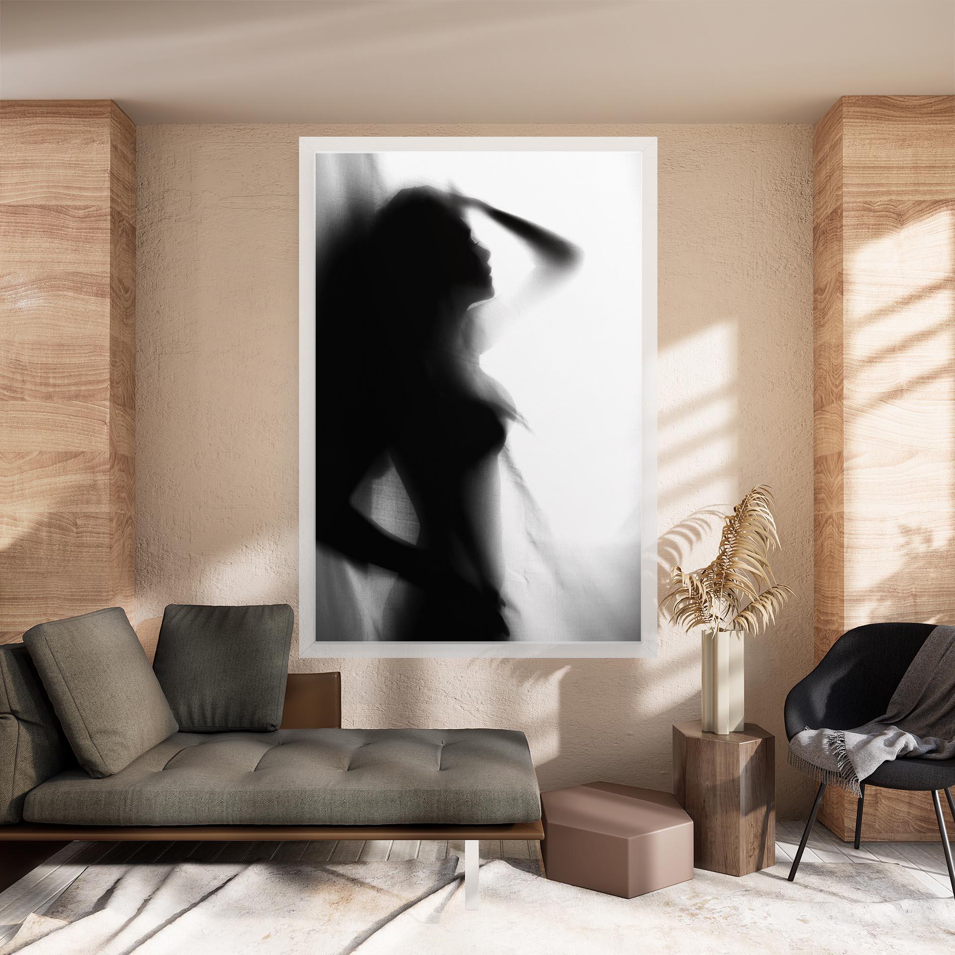 Tablou Canvas Blurred Girl mockup 8