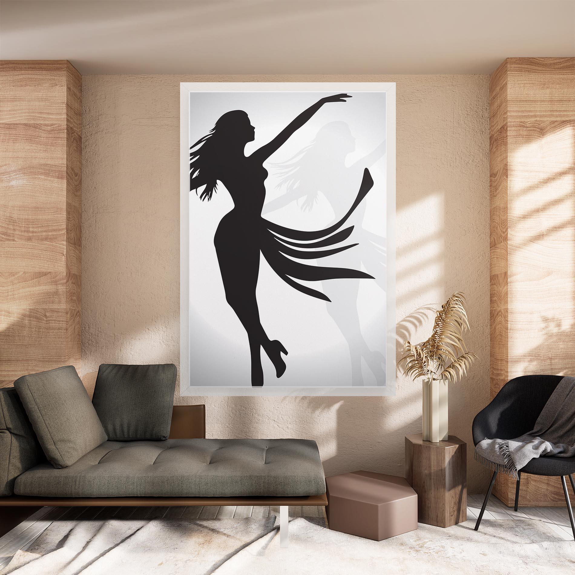 Tablou Canvas Dance Shilouette mockup 8