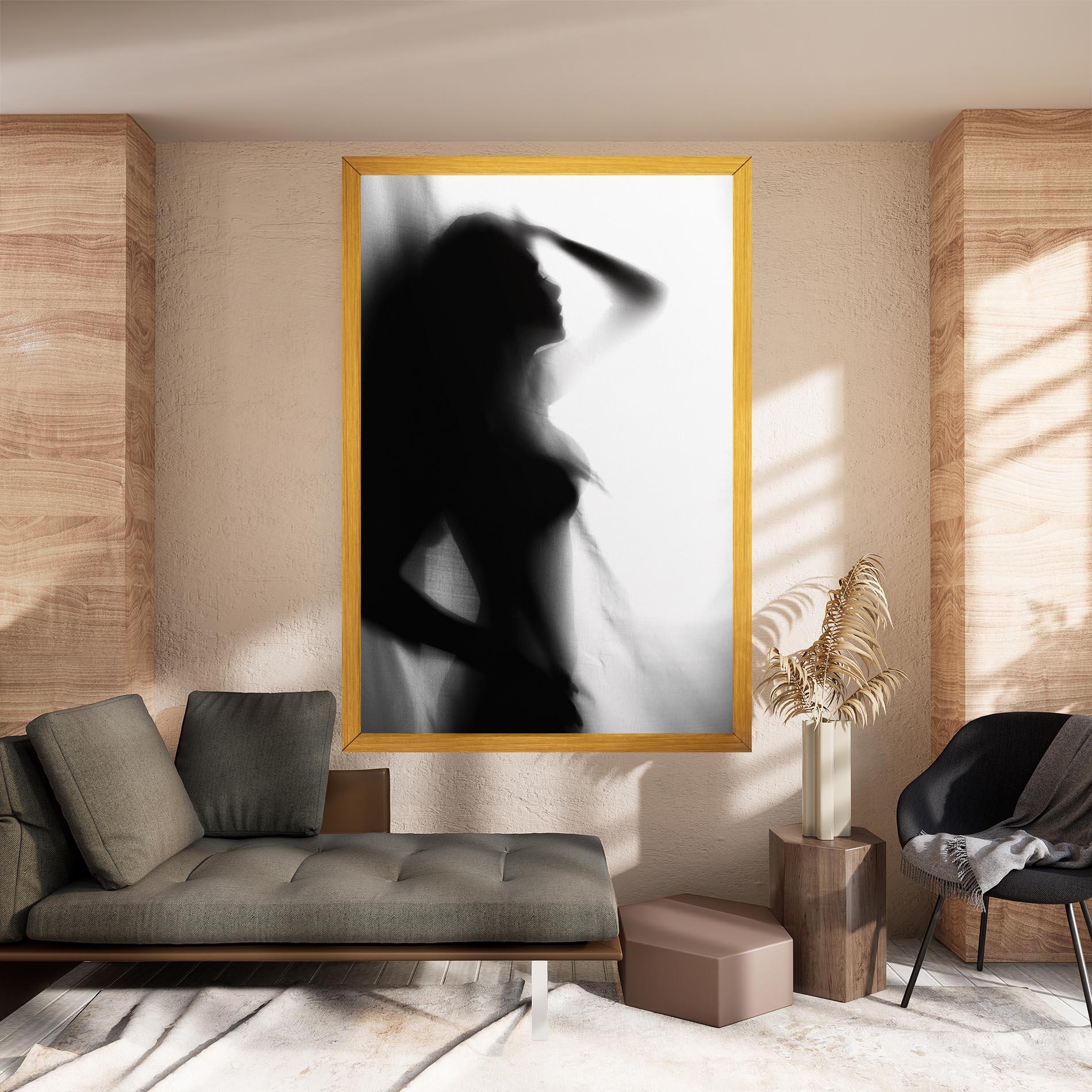 Tablou Canvas Blurred Girl mockup 8