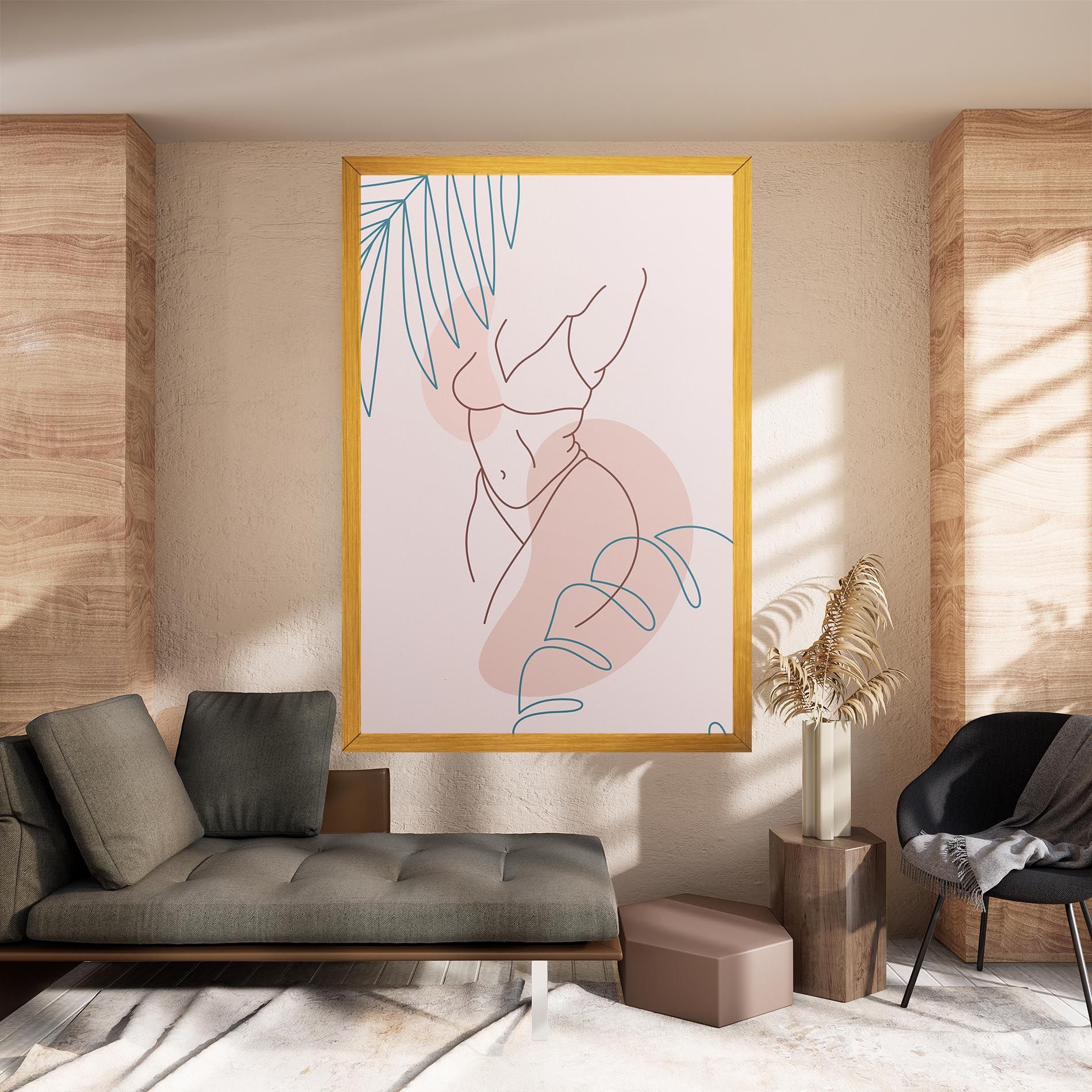 Body Line Leaf mockup 8