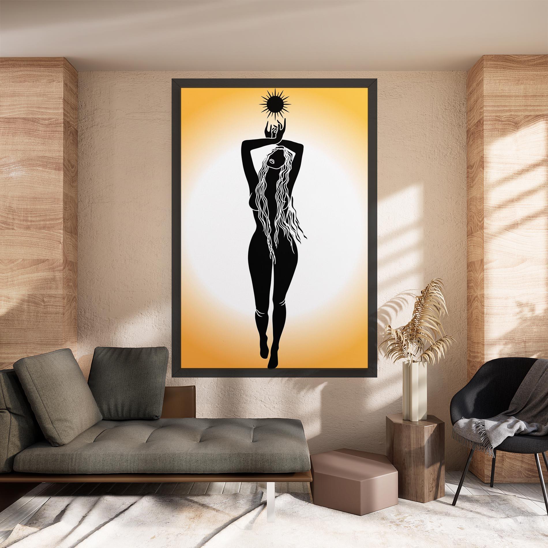 Tablou Canvas Mistic Woman mockup 8