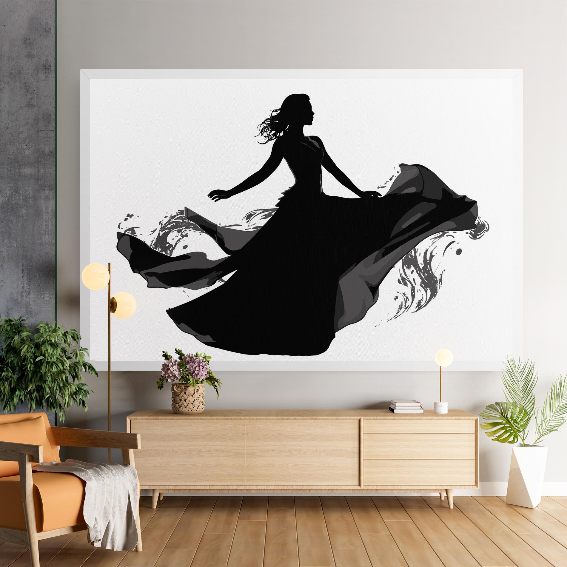 Tablou Canvas Dress Jump mockup 9