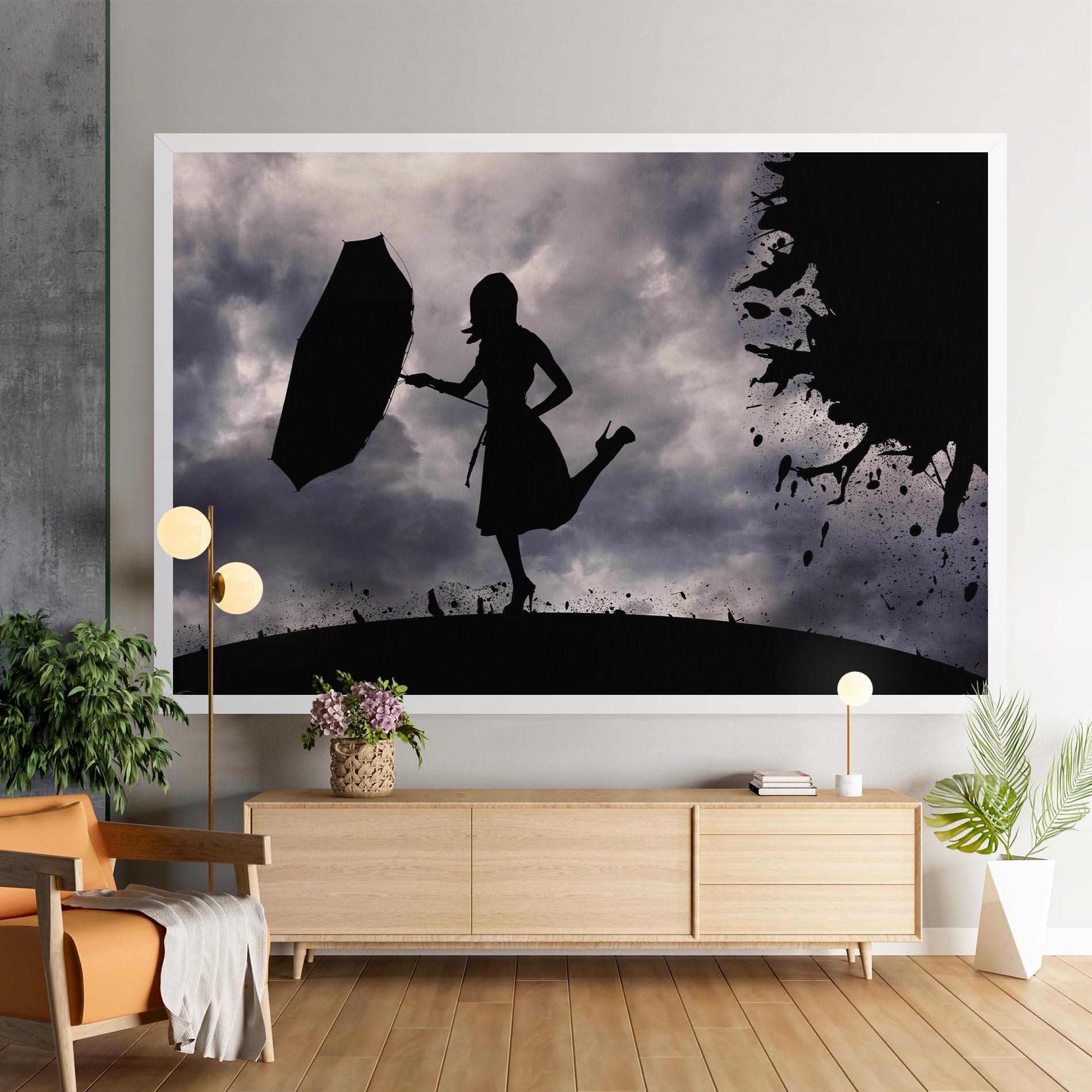 Tablou Canvas Stormy Day mockup 9