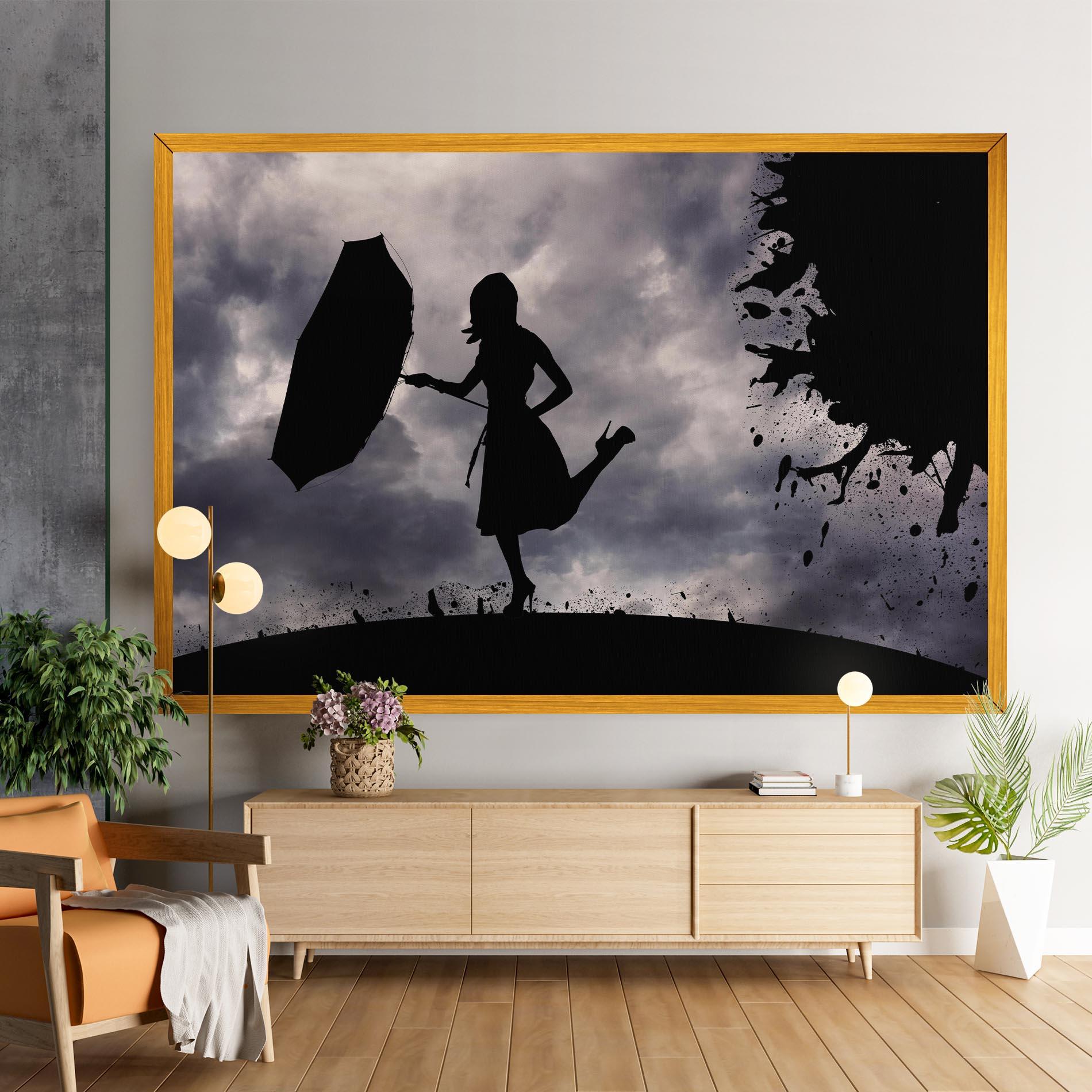 Tablou Canvas Stormy Day mockup 9