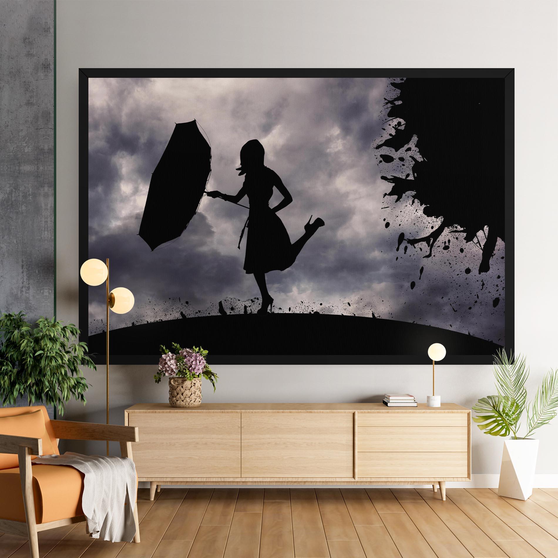Tablou Canvas Stormy Day mockup 9