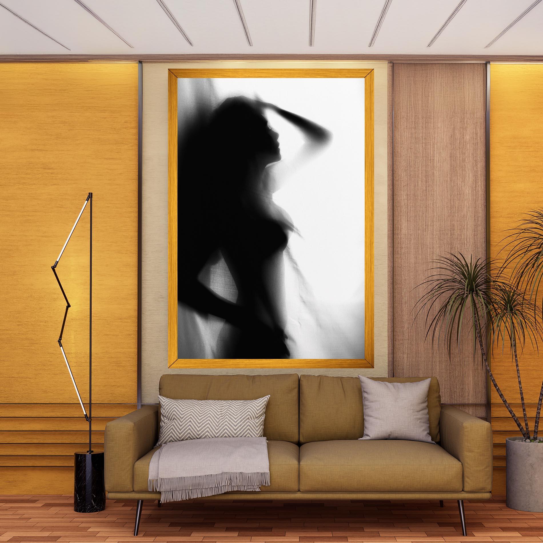 Tablou Canvas Blurred Girl mockup 9