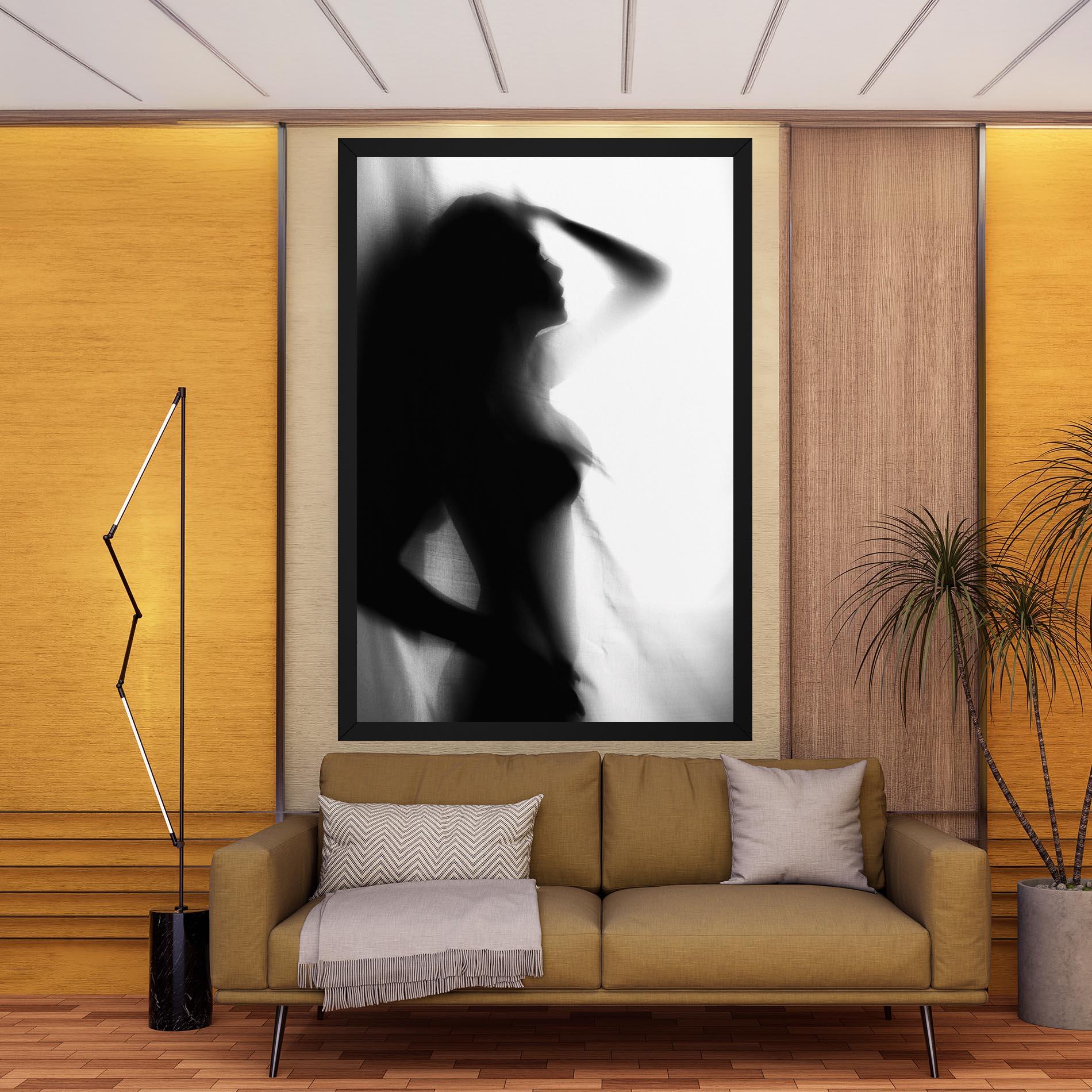 Tablou Canvas Blurred Girl mockup 9